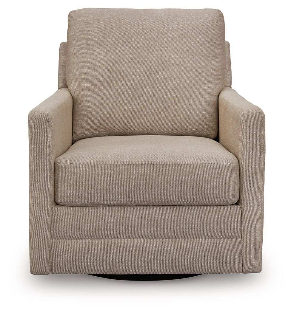 Freybourne Next-Gen Nuvella - Swivel Accent Chair - Best Buy Furniture