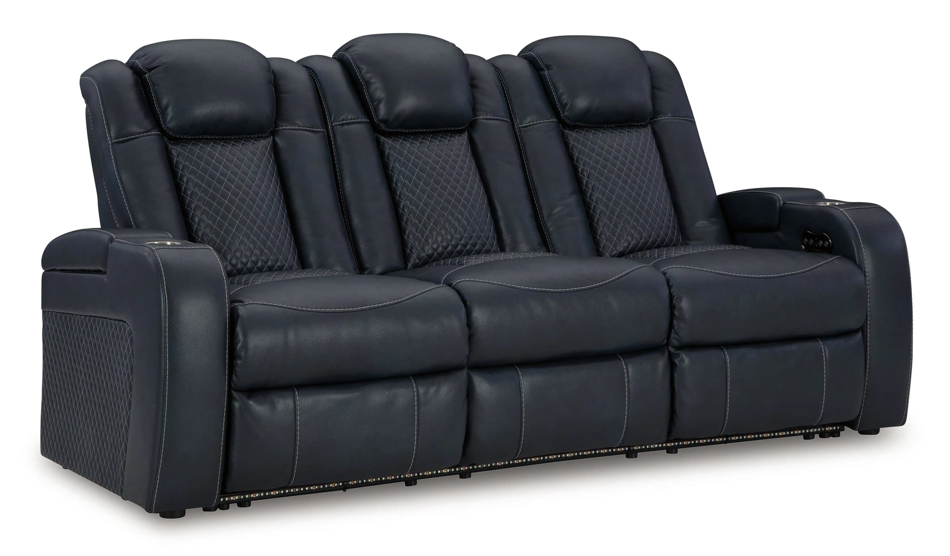 Fyne-dyme - Power Reclining Sofa With Adj Headrest - Best Buy Furniture