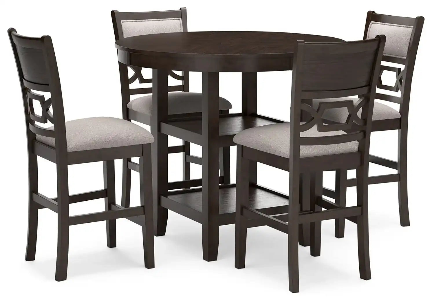 Langwest - Dining Room Counter Table Set (Set of 5) - Brown - Best Buy Furniture