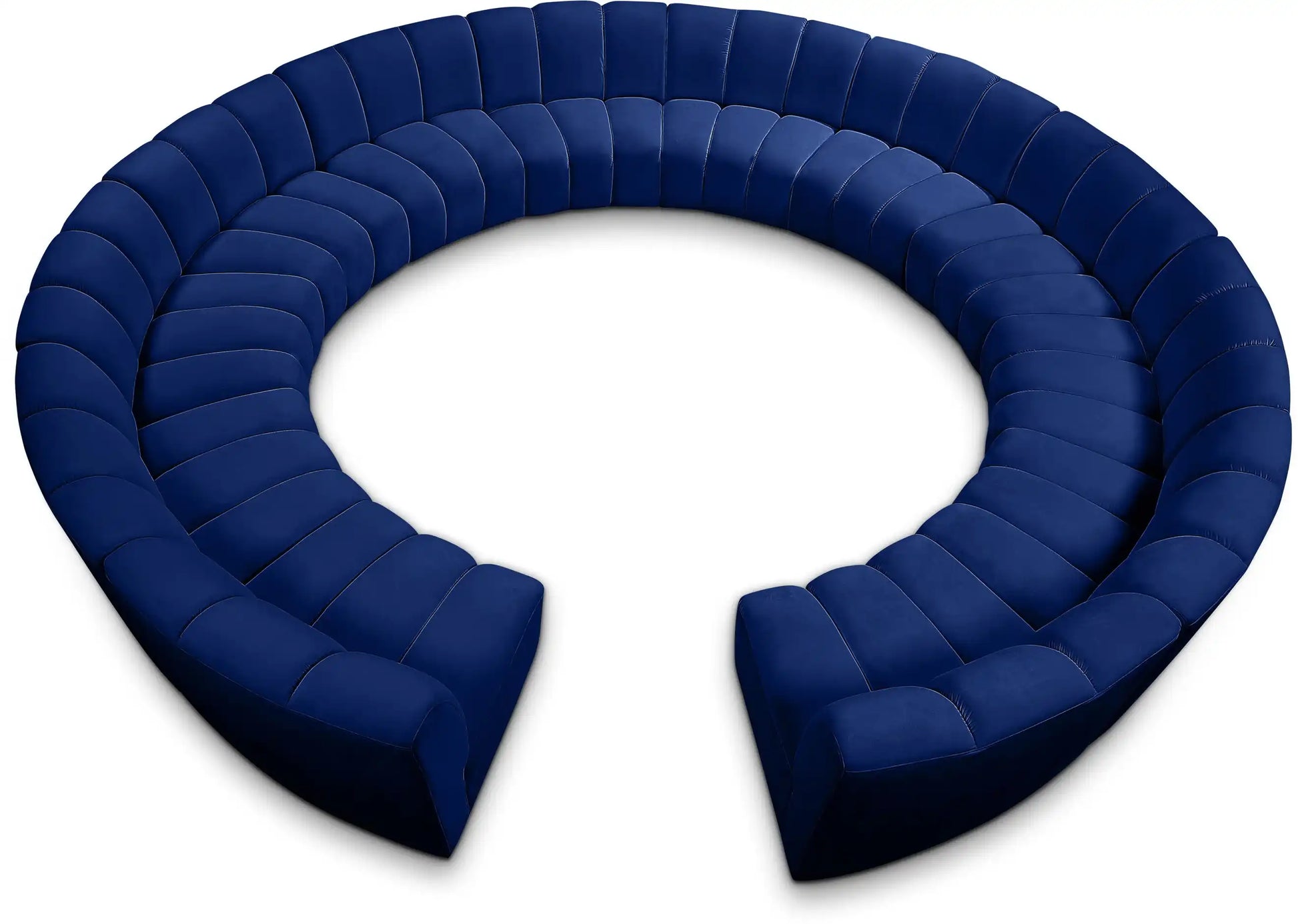 Infinity - 12 Piece Velvet Modular Sectional - Best Buy Furniture