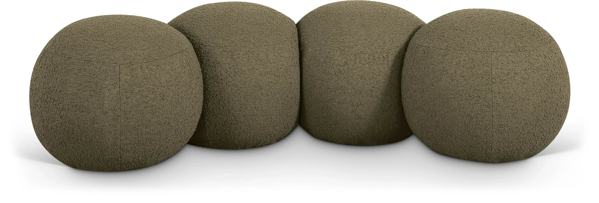 Apollo - Boucle Fabric Bench - Best Buy Furniture