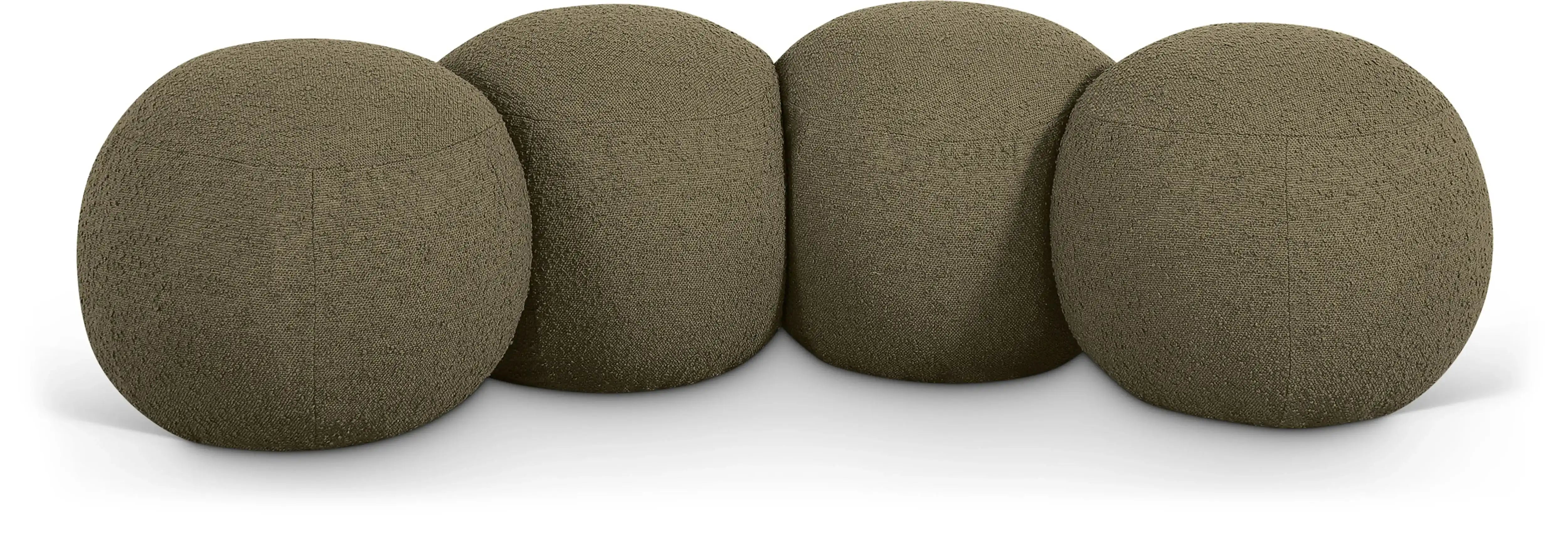 Apollo - Boucle Fabric Bench - Best Buy Furniture
