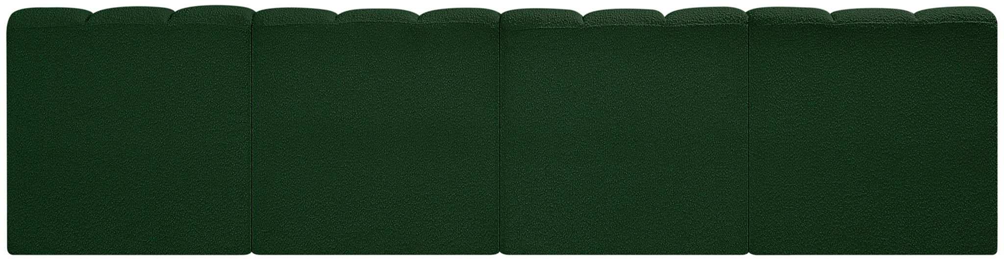 Arc - Boucle Fabric 4 Seats Modular Sofa