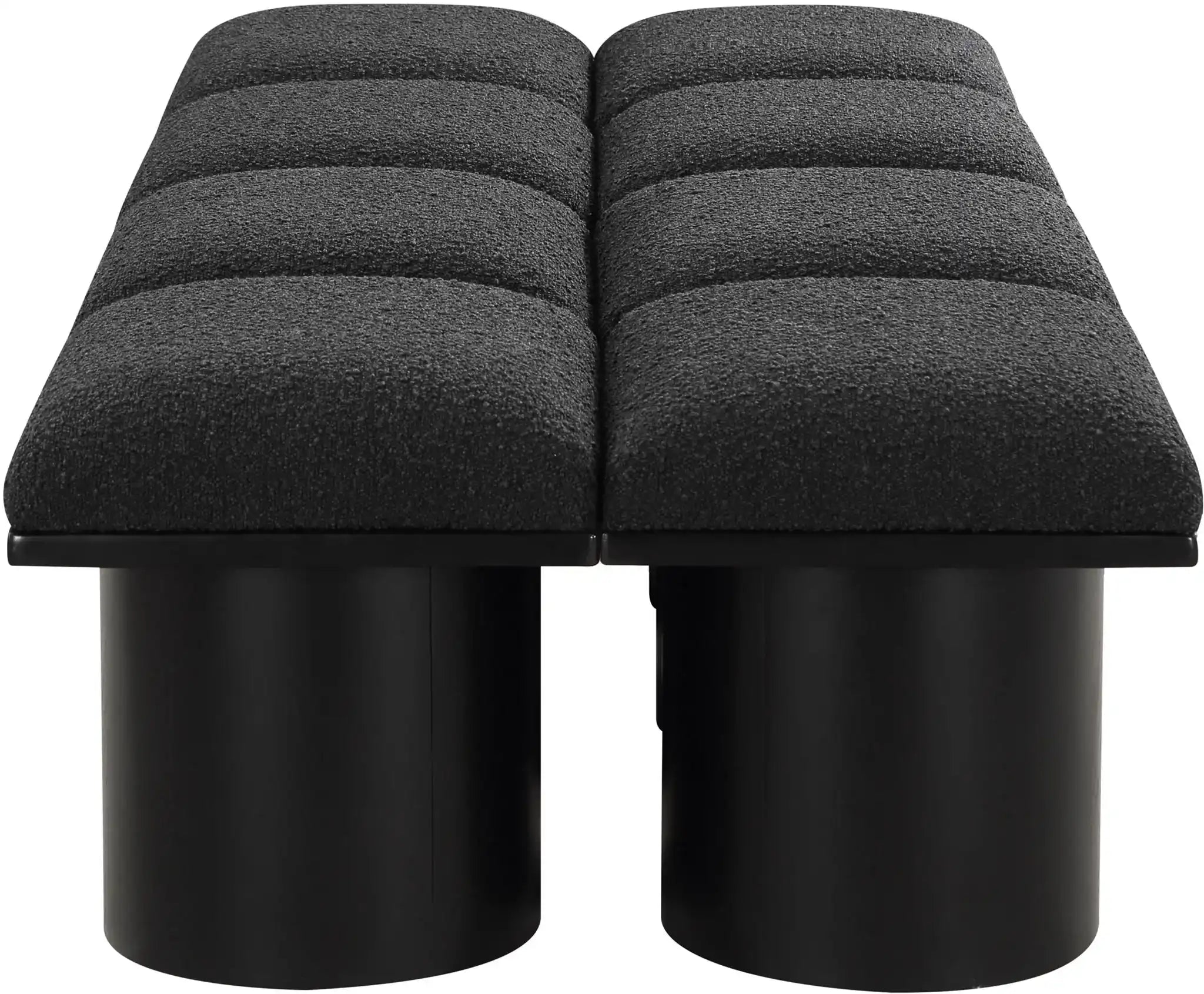 Pavilion - 8 Piece Modular Bench With Black Base