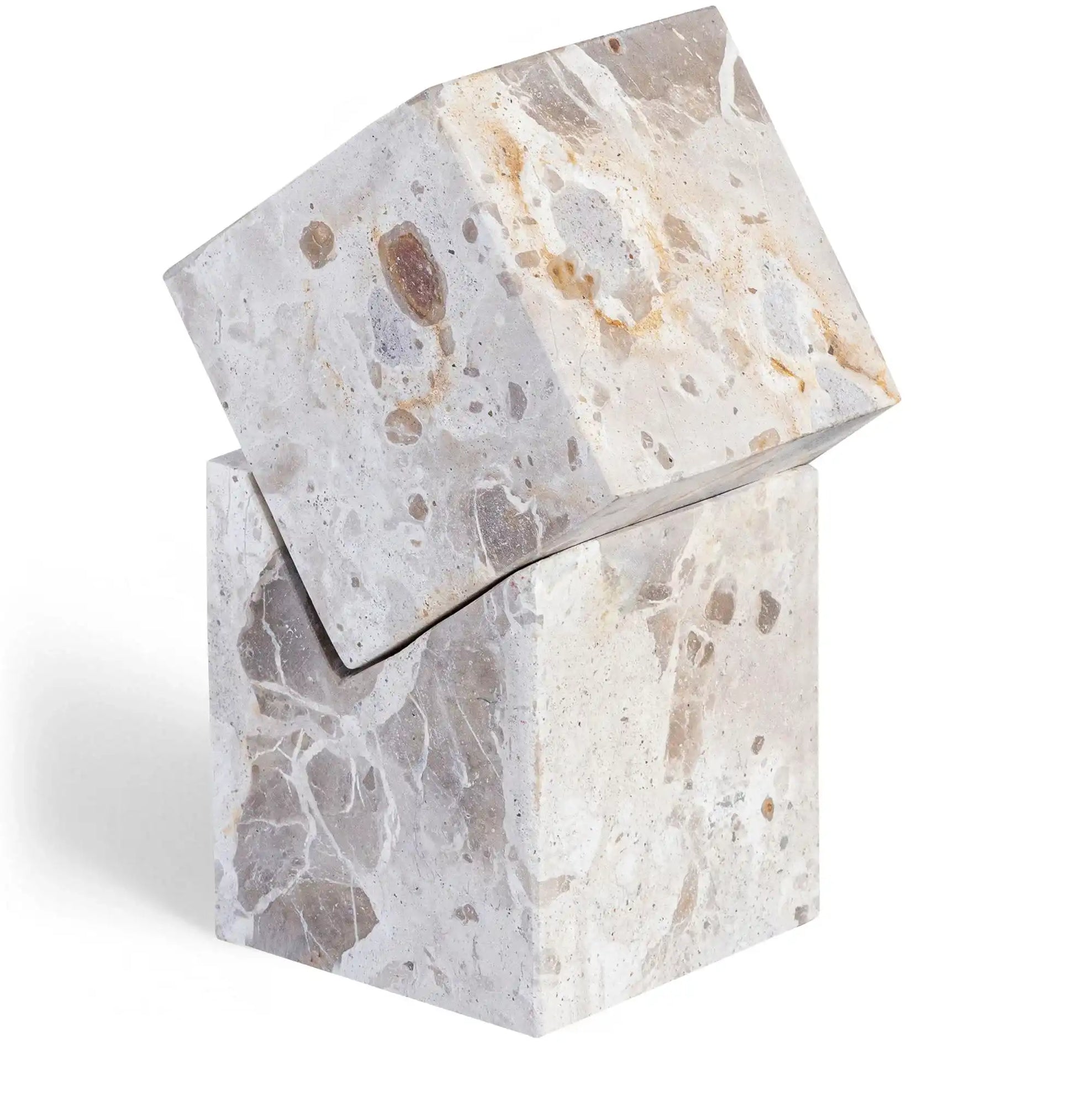 Quad - Marble Decorative Cube - Best Buy Furniture