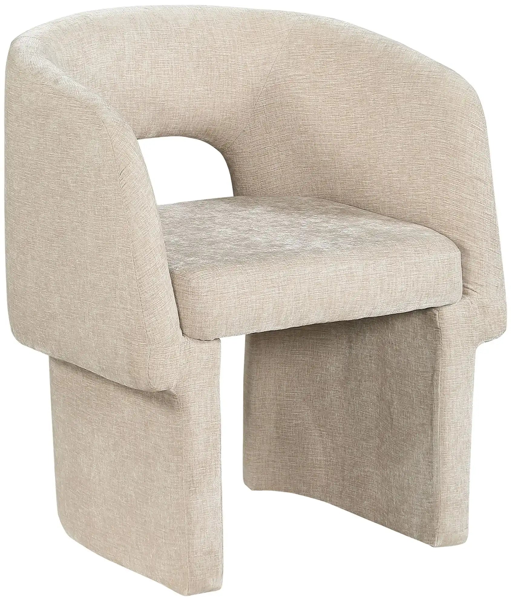 Emmet - Chenille Dining Chair / Accent Chair - Best Buy Furniture