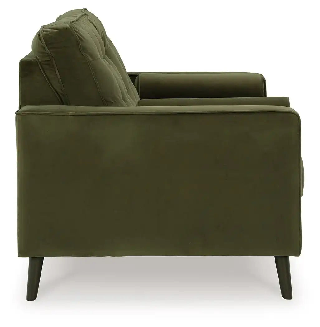 Reveon Lakes - Loveseat - Olive - Best Buy Furniture
