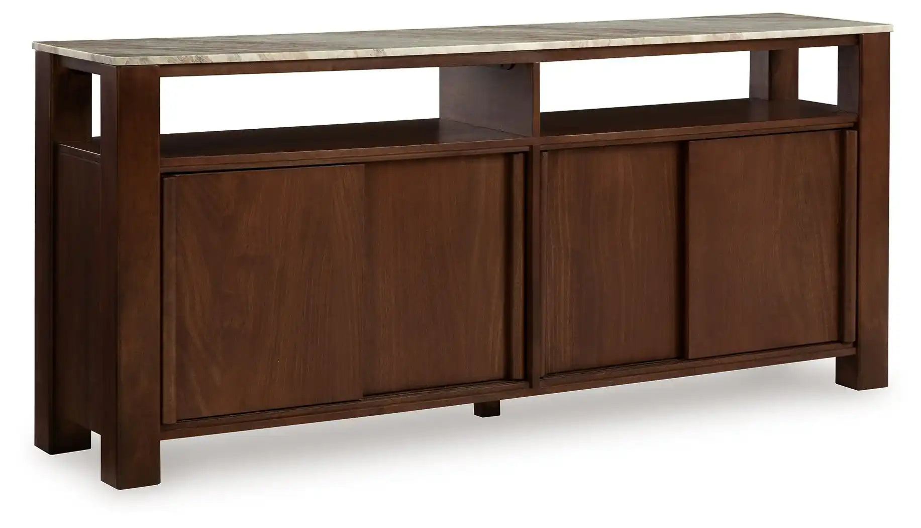 Tobinville - Accent Cabinet - Dark Brown - Best Buy Furniture