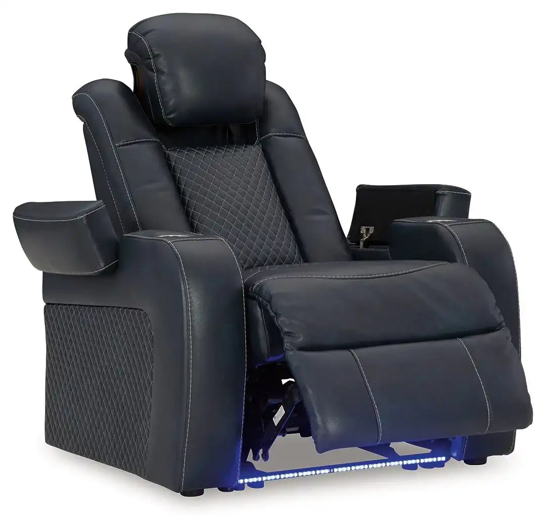 Fyne-dyme - Power Recliner/Adj Headrest - Best Buy Furniture