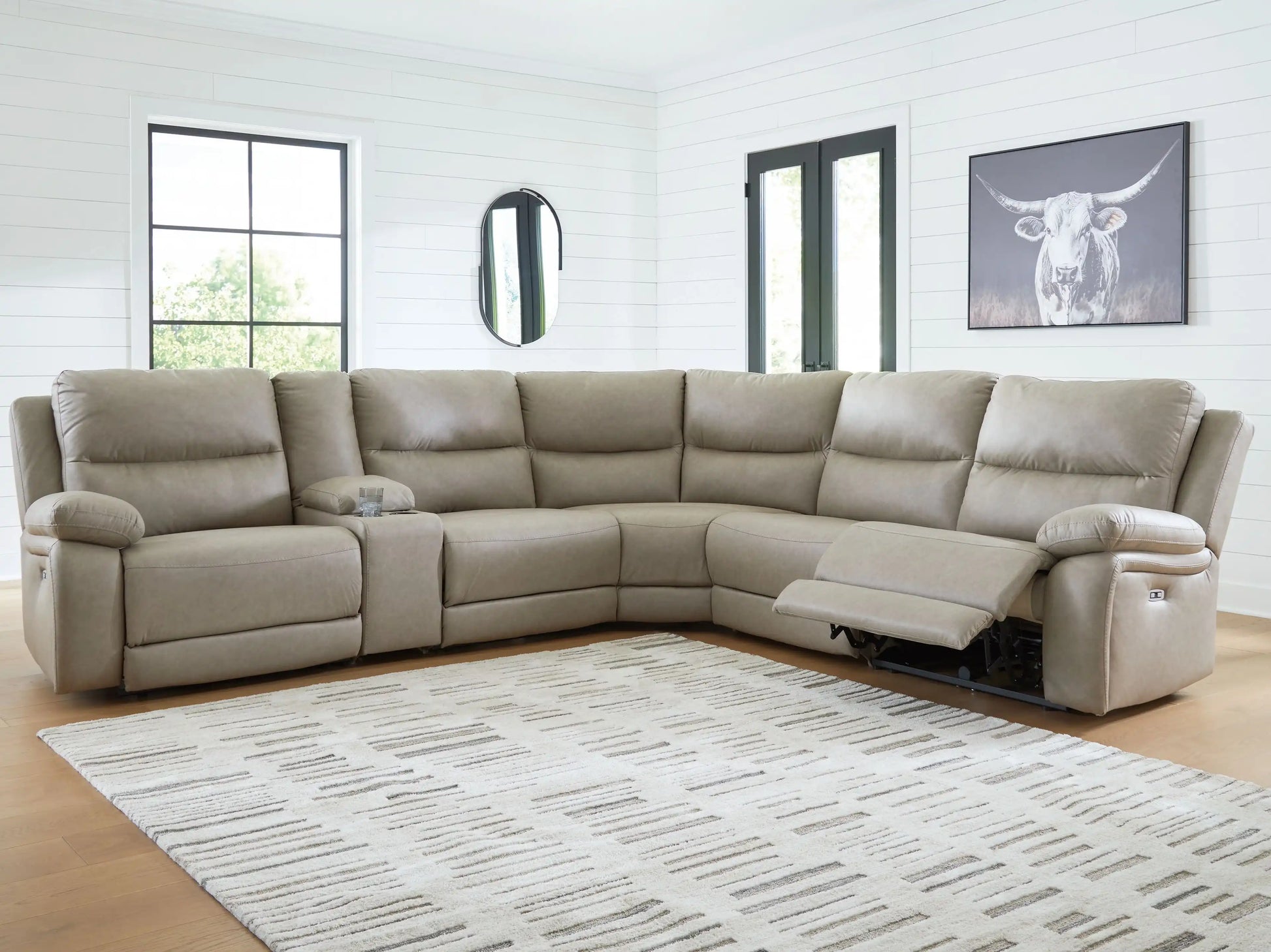 Narwhal Place - Reclining Sectional - Best Buy Furniture