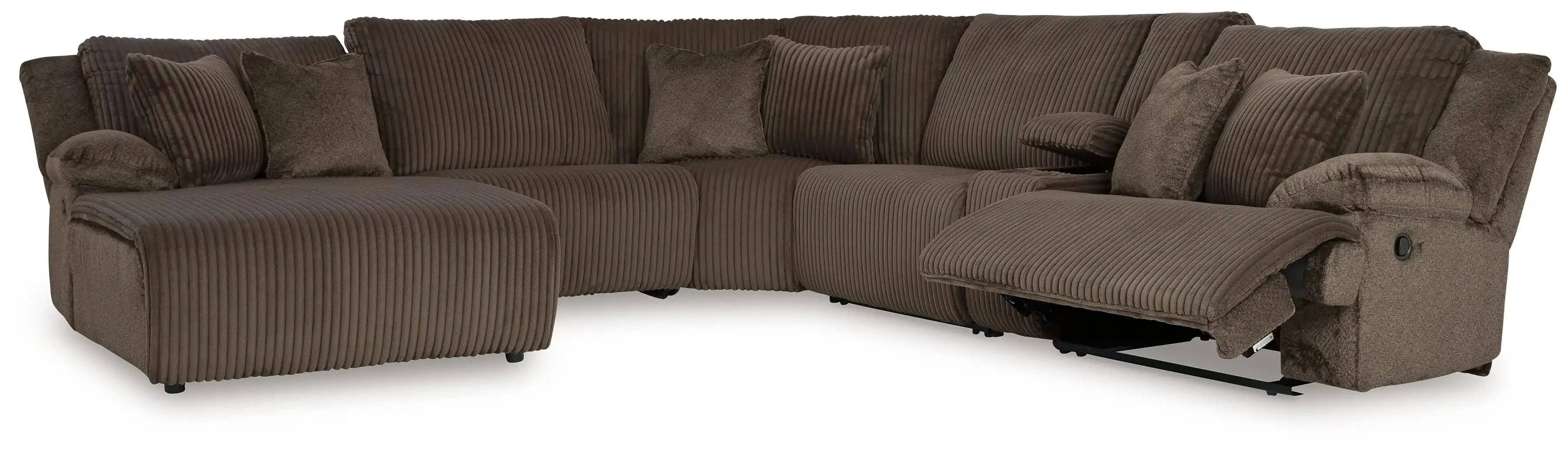 Top Tier - Reclining Sectional - Best Buy Furniture