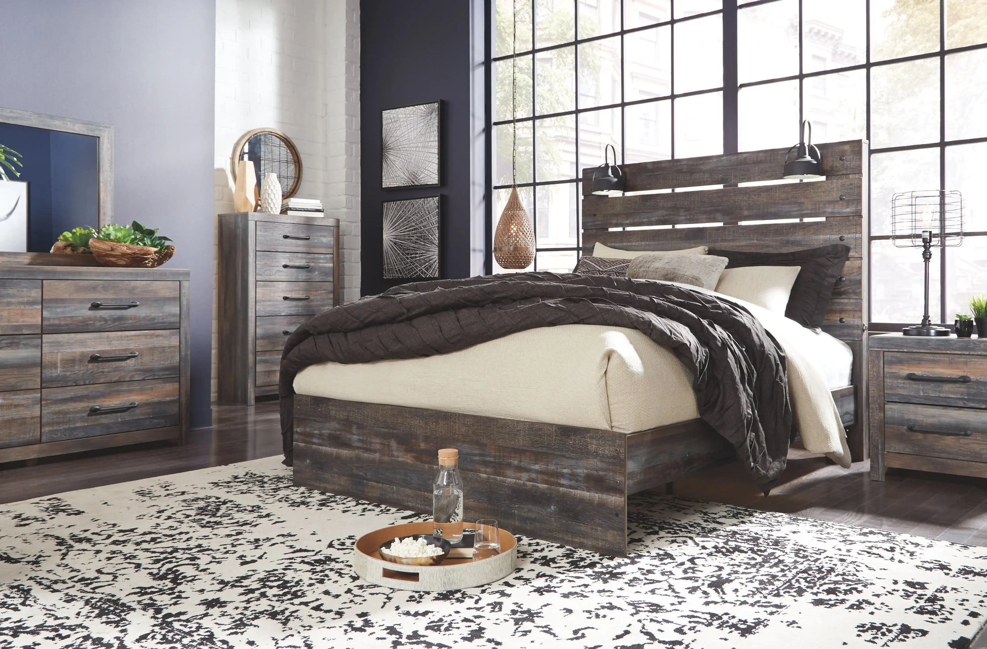 Drystan - Panel Bedroom Set - Best Buy Furniture