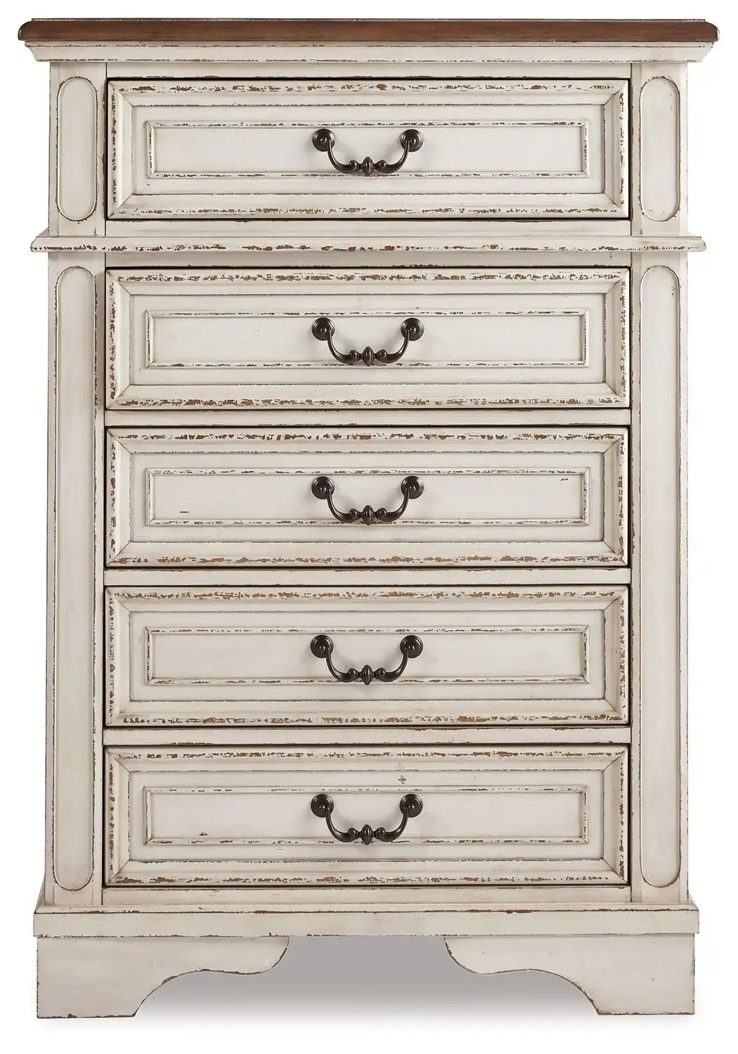 Realyn - Chest - Chipped White - Best Buy Furniture