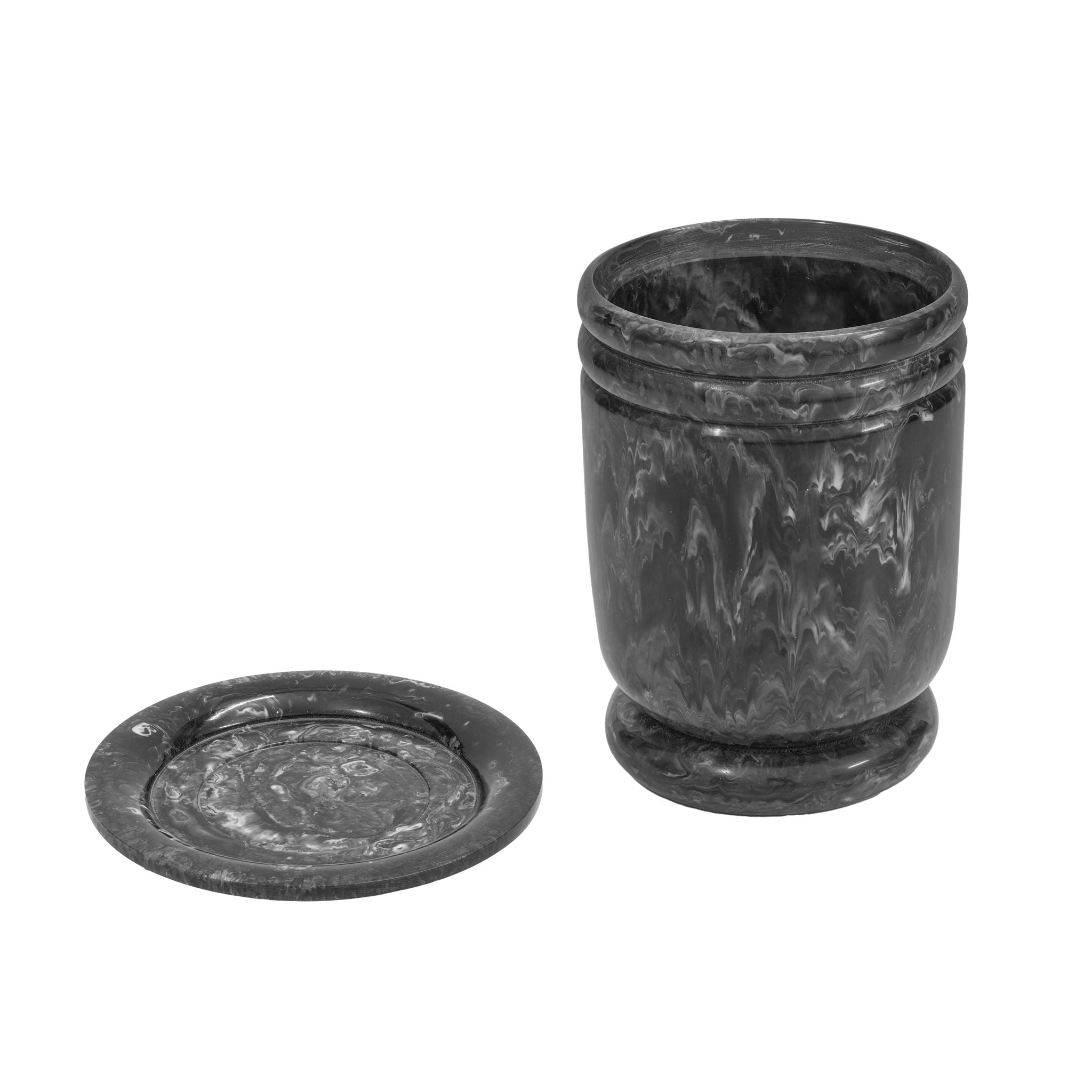 Channeled - Swirl Resin Kiddush Cup