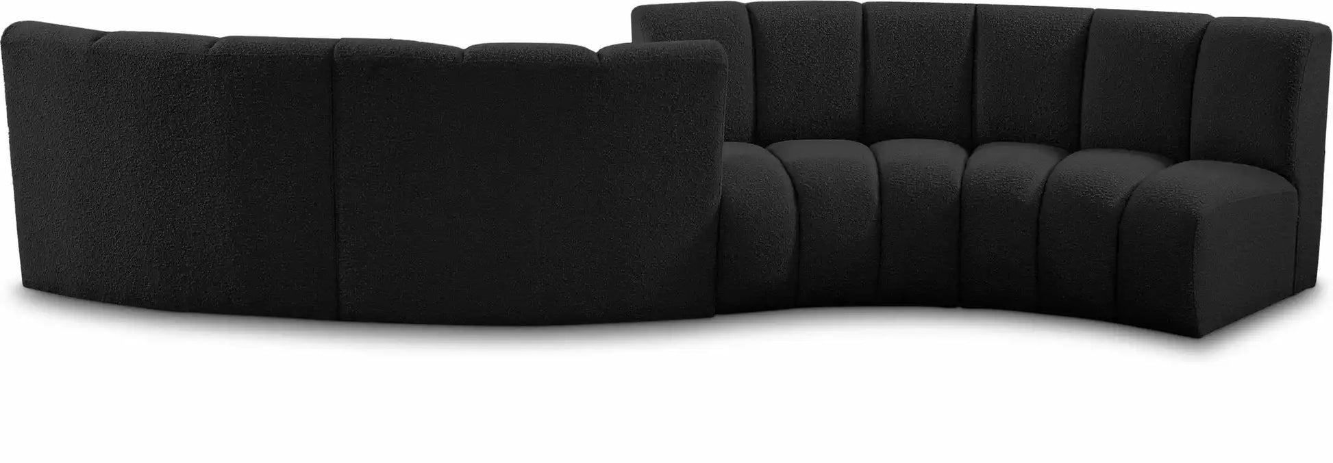 Infinity - 4 Piece Boucle Modular Sectional - Best Buy Furniture