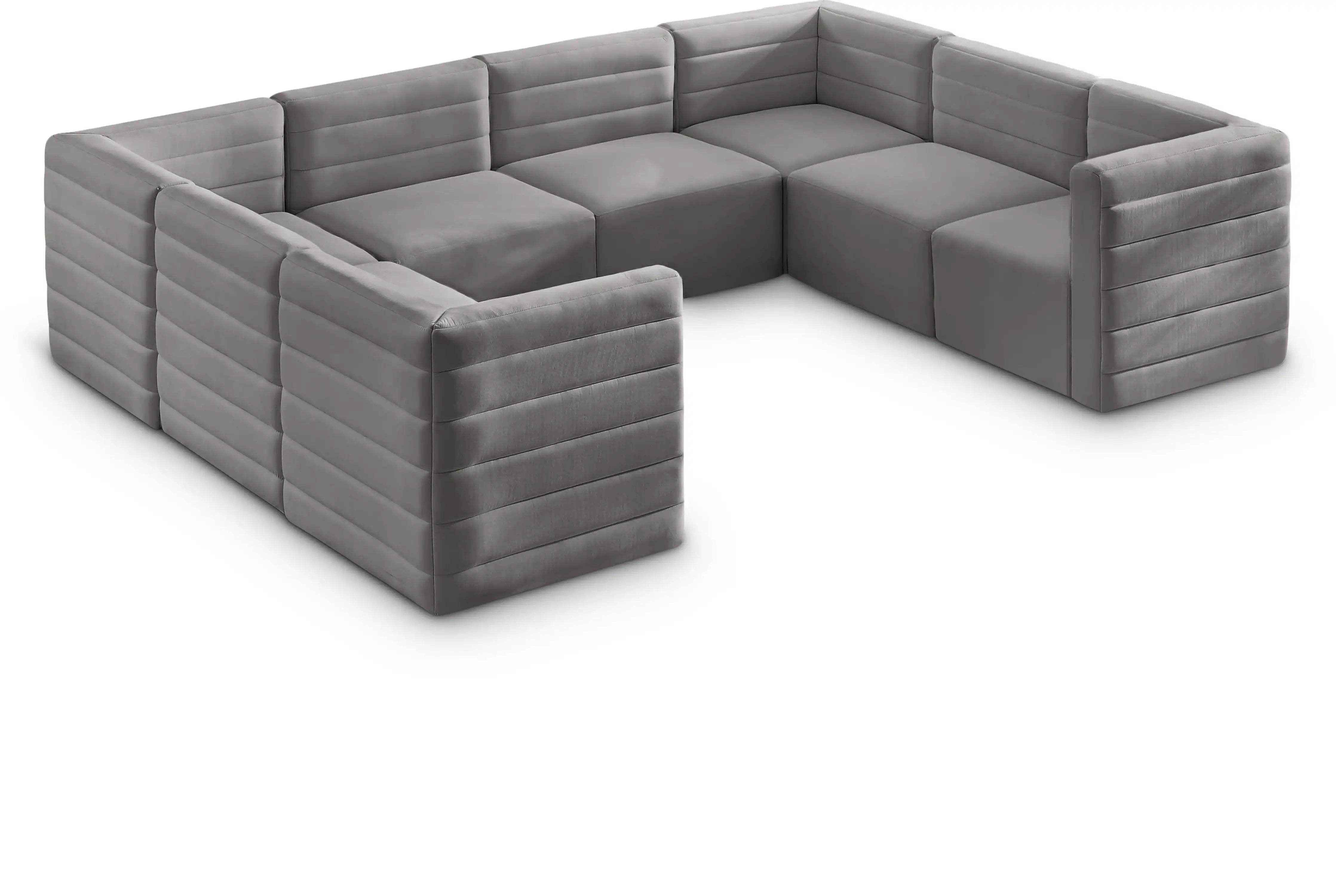 Quincy - 8 Piece Modular Sectional - Best Buy Furniture