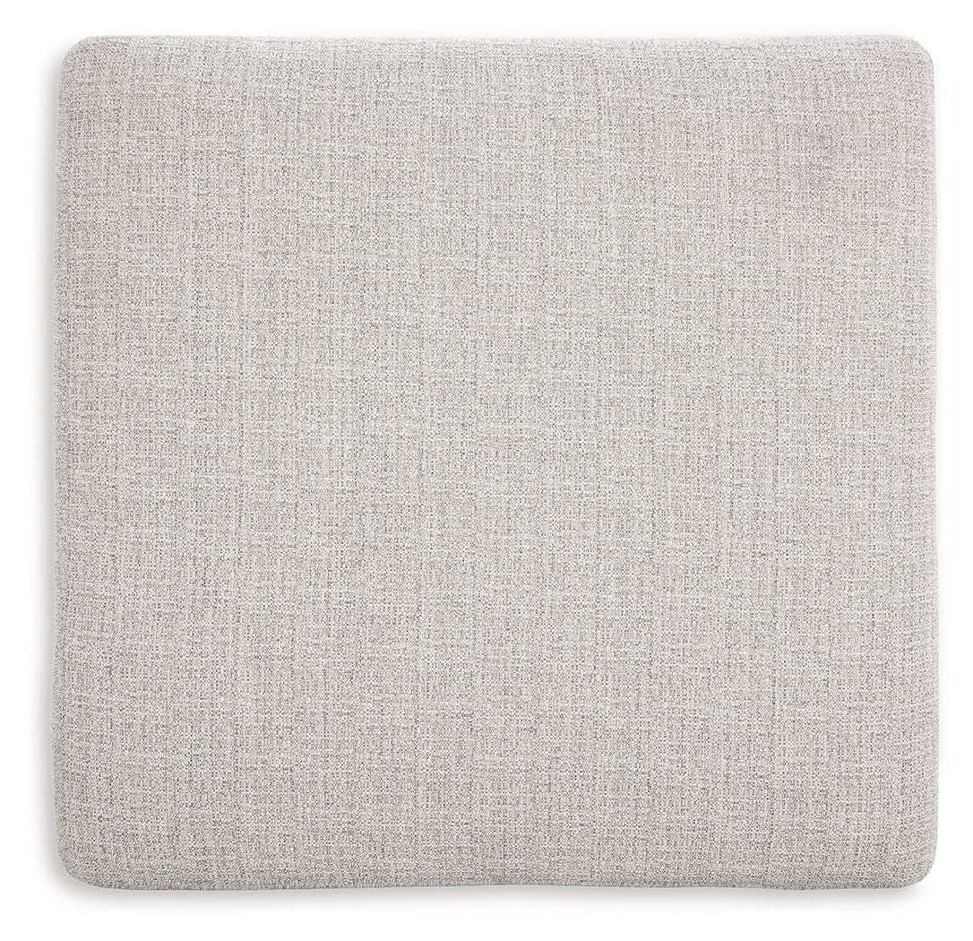 Koralynn - Oversized Accent Ottoman - Stone