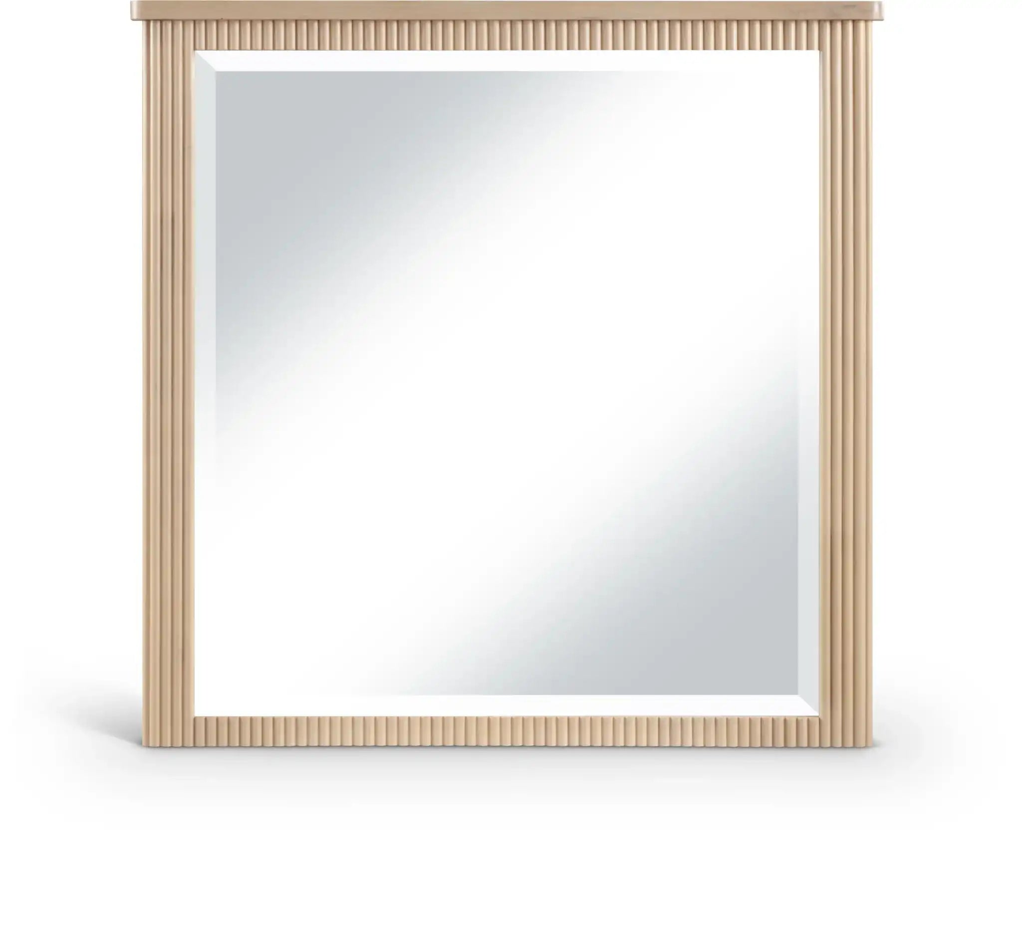 Astrid - Solid Wood And Oak Veneer Mirror - Best Buy Furniture
