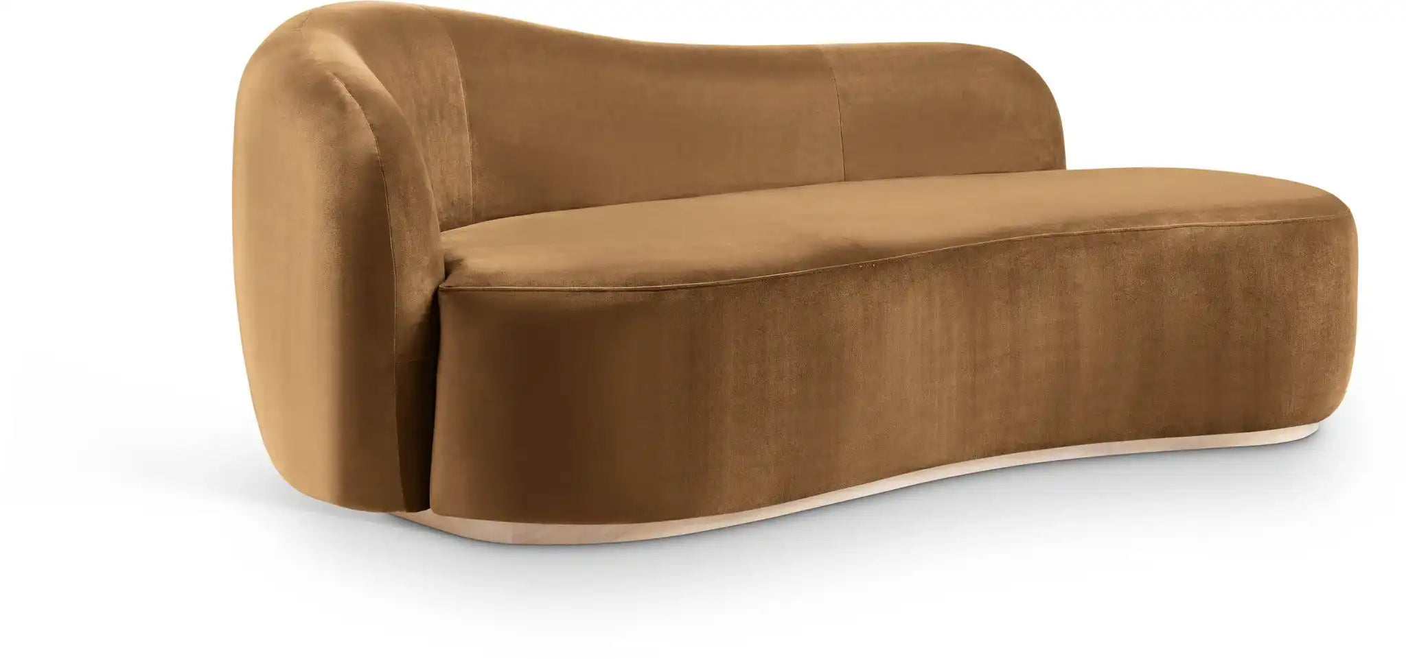 Gustavo - Velvet Upholstered Chaise - Best Buy Furniture