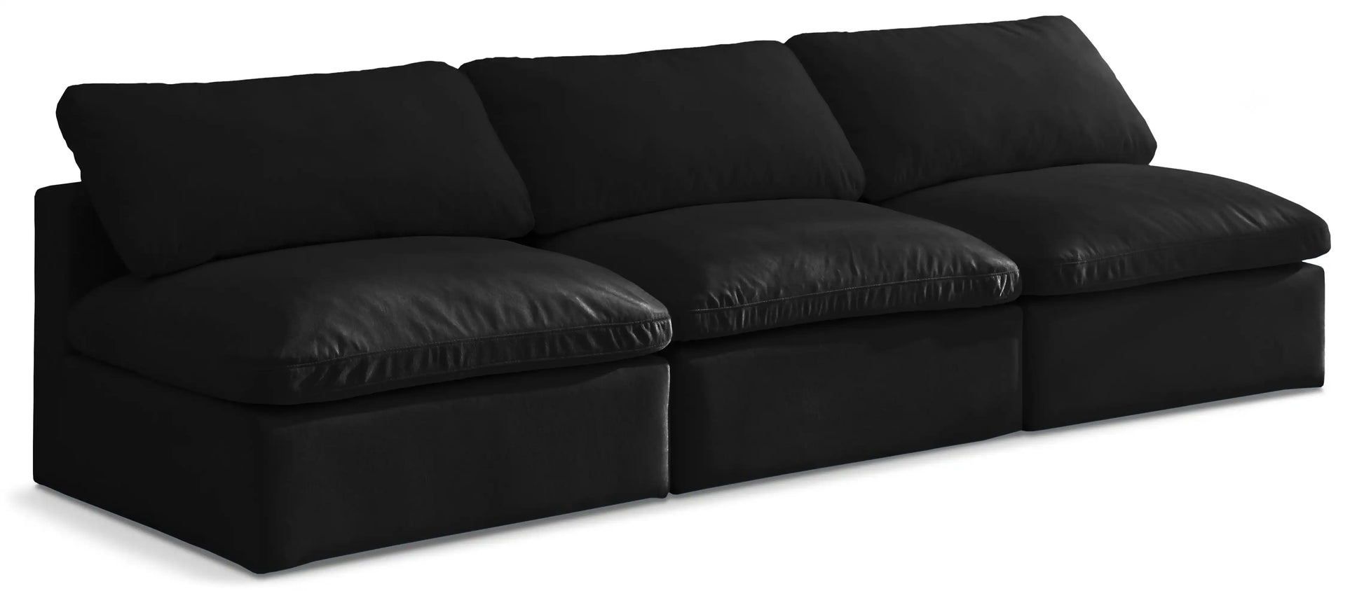 Plush - Modular Armless 3 Seat Sofa - Best Buy Furniture