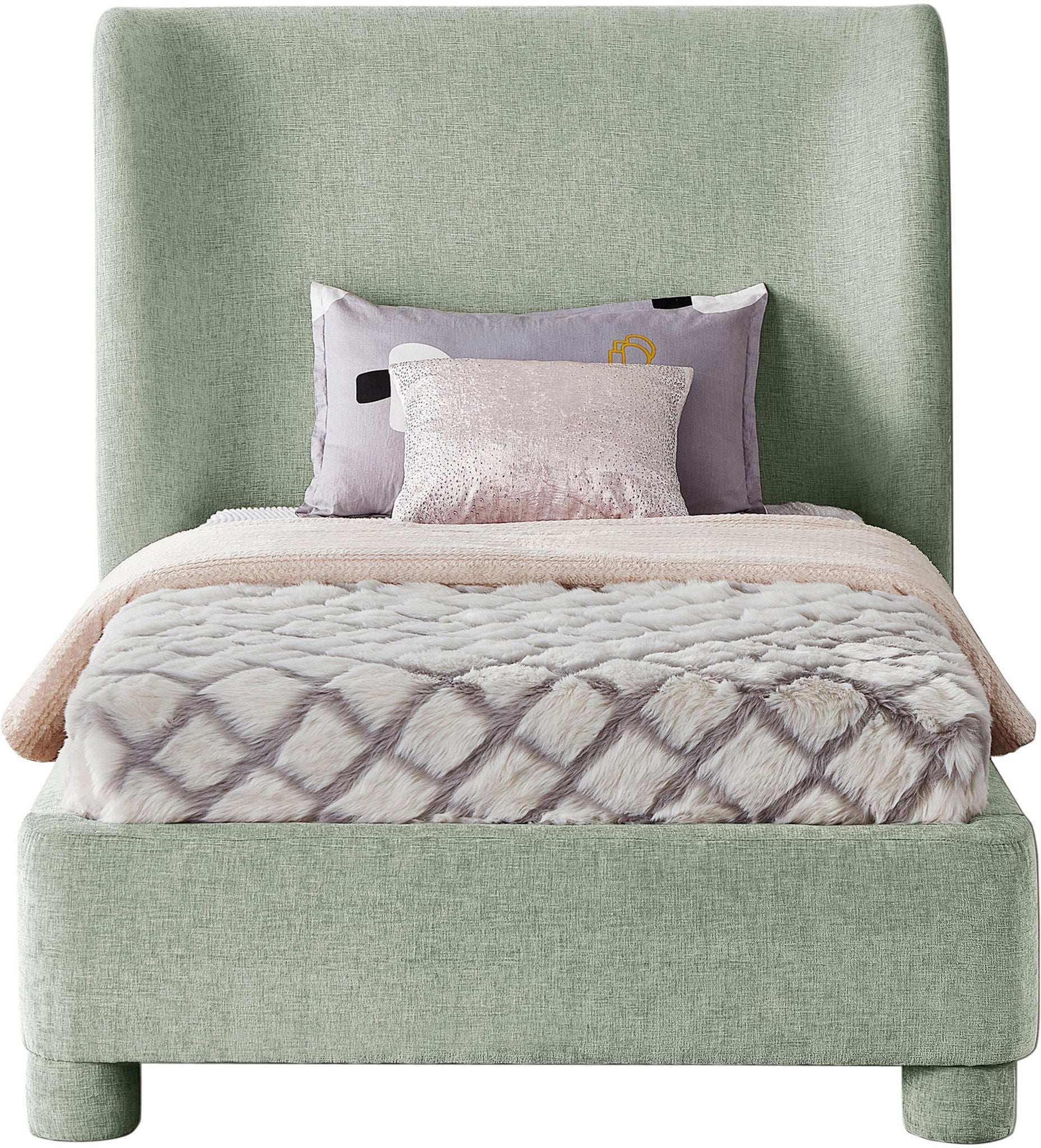 Penny - Chenille Fabric Bed