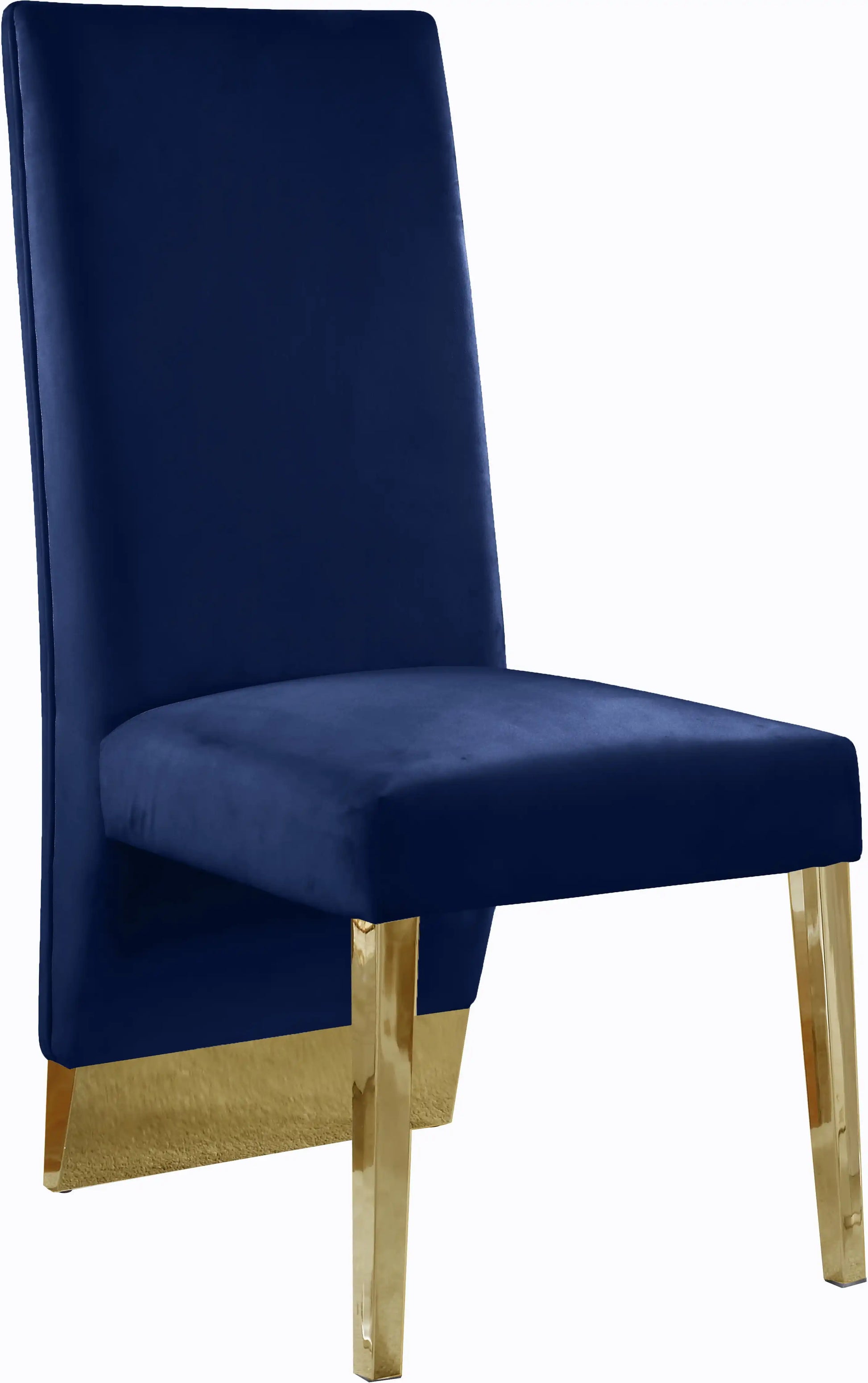 Porsha - Dining Chair with Gold Legs (Set of 2) - Best Buy Furniture