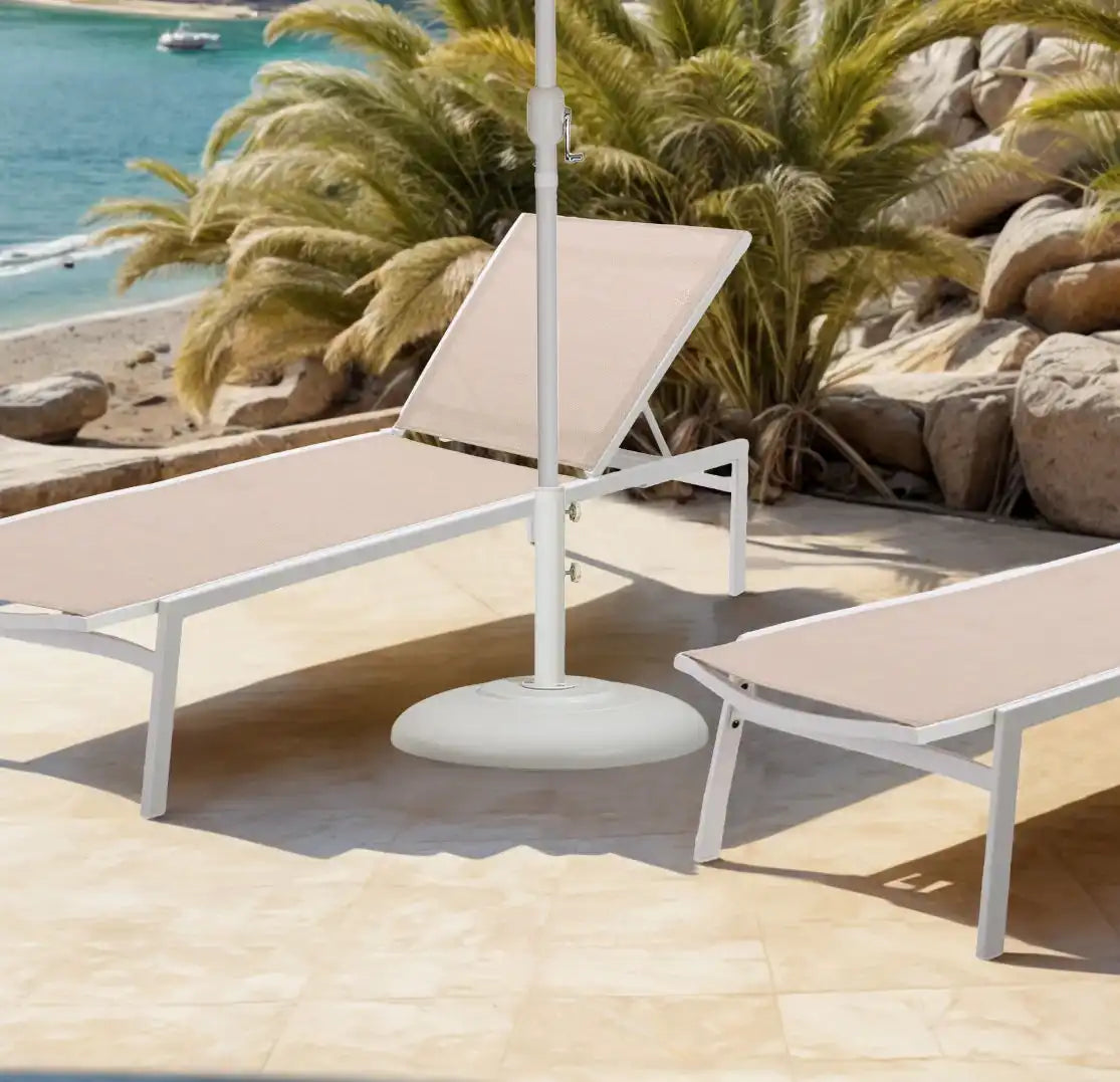 Cozumel - Steel Patio Umbrella Base