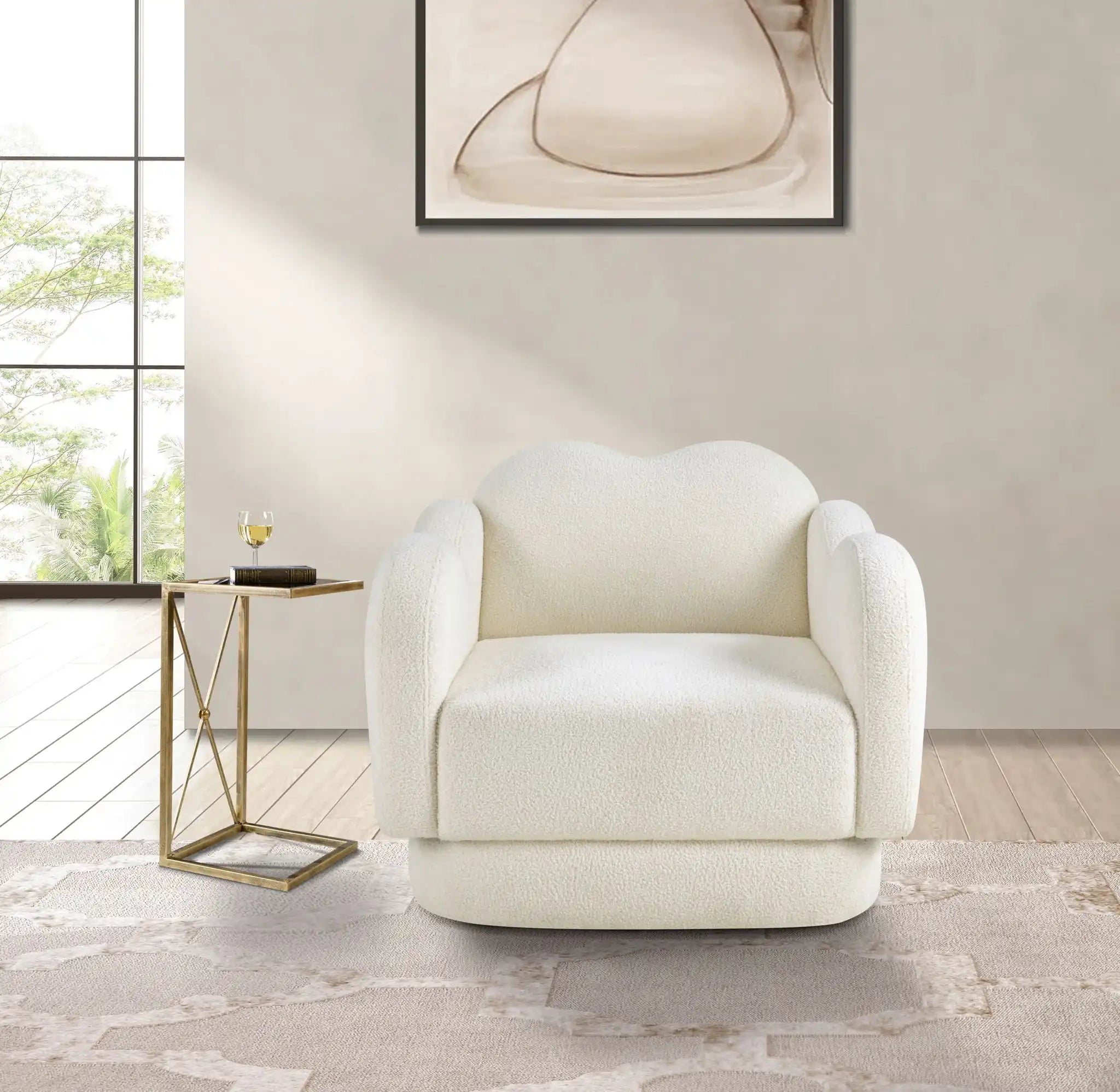 Bloom - Teddy Fabric Chair