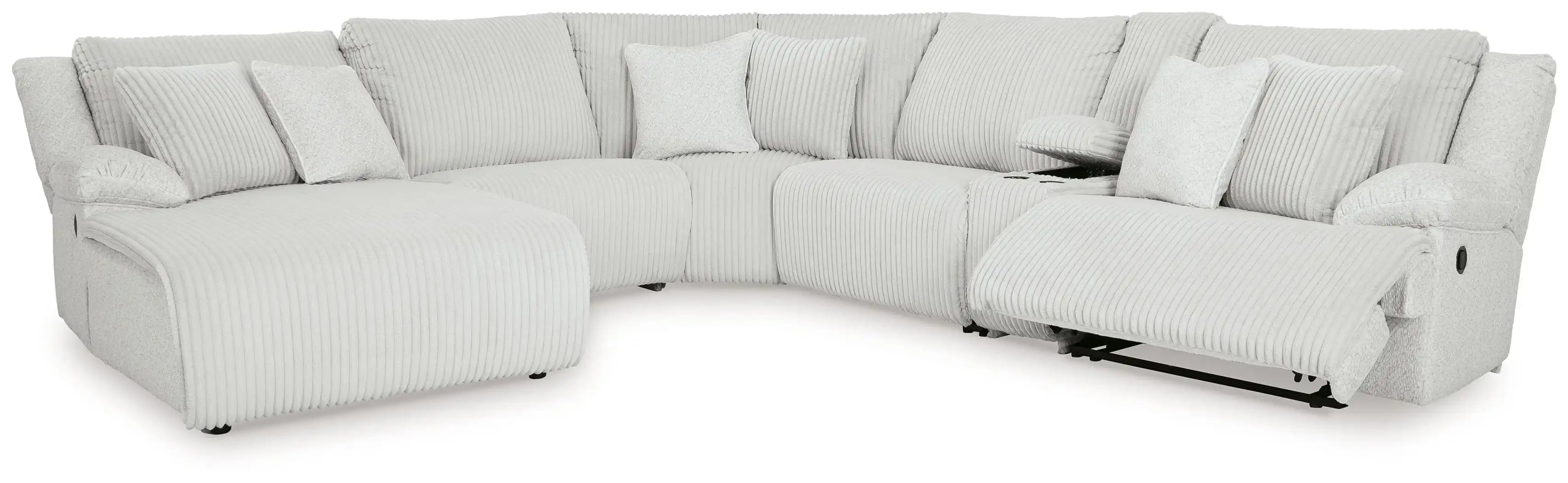 Top Tier - Reclining Sectional - Best Buy Furniture