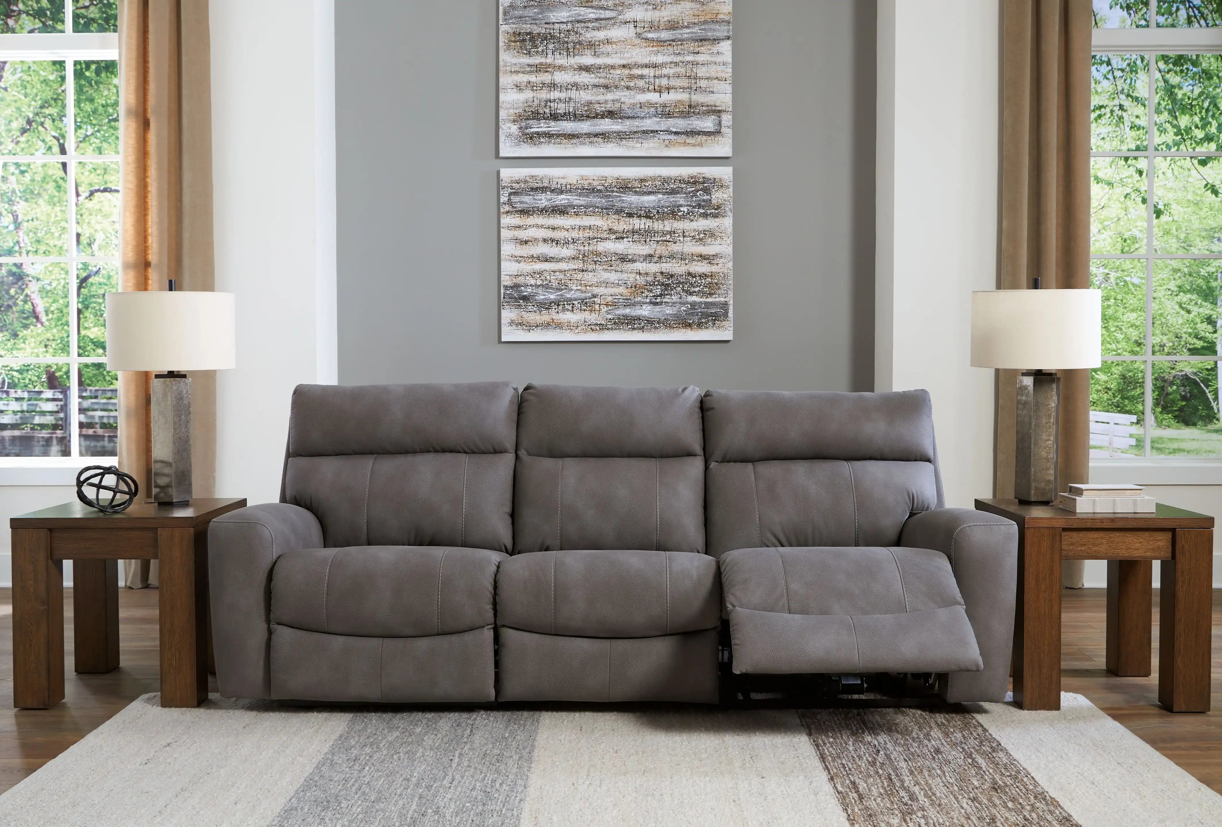 Next-Gen Durapella - Reclining Sectional - Best Buy Furniture