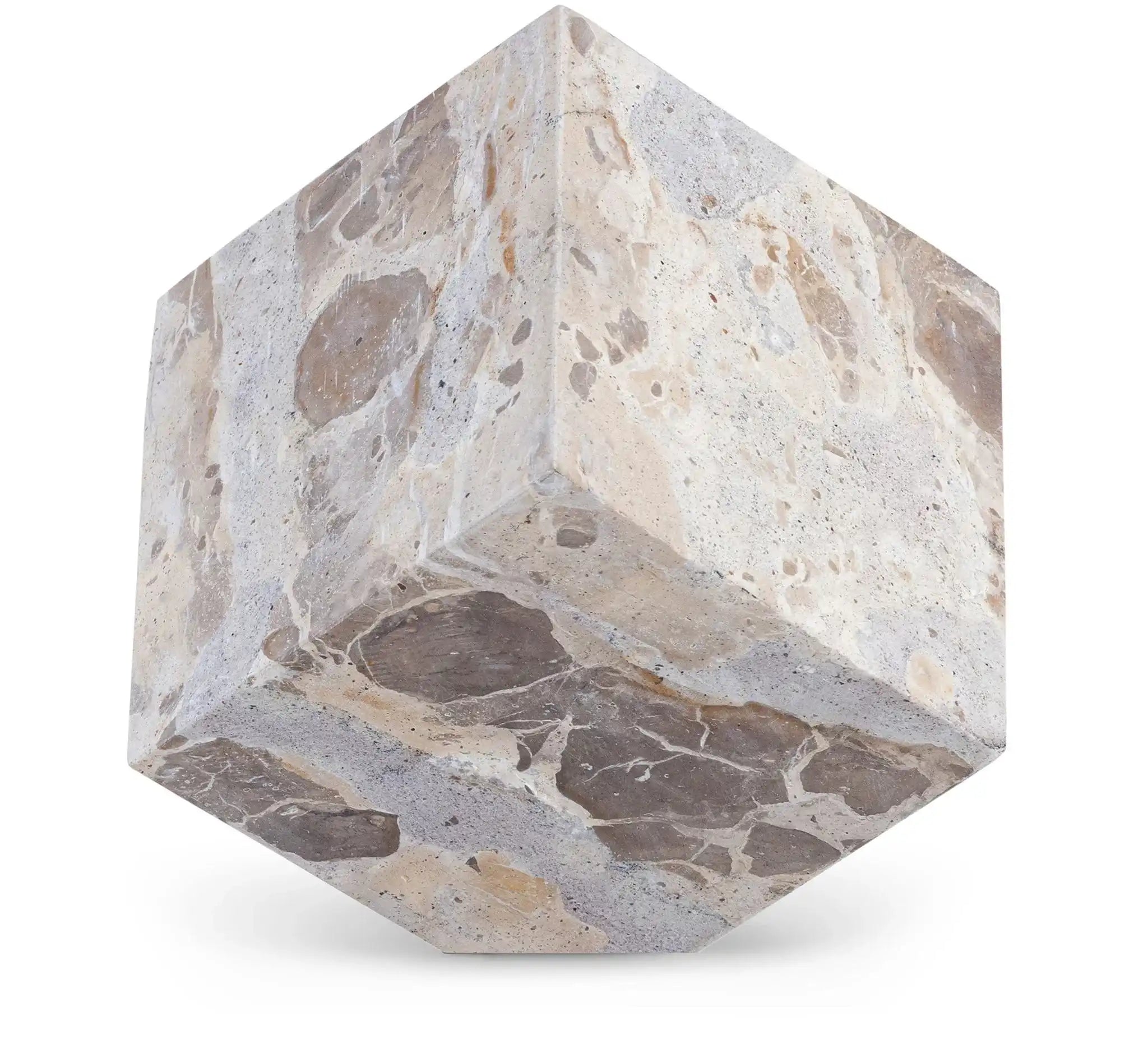 Block - Marble Decorative Cube - Best Buy Furniture