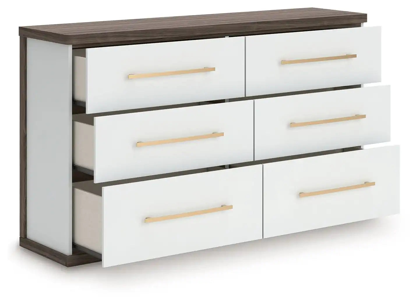 Kendanport - Six Drawer Dresser - Best Buy Furniture