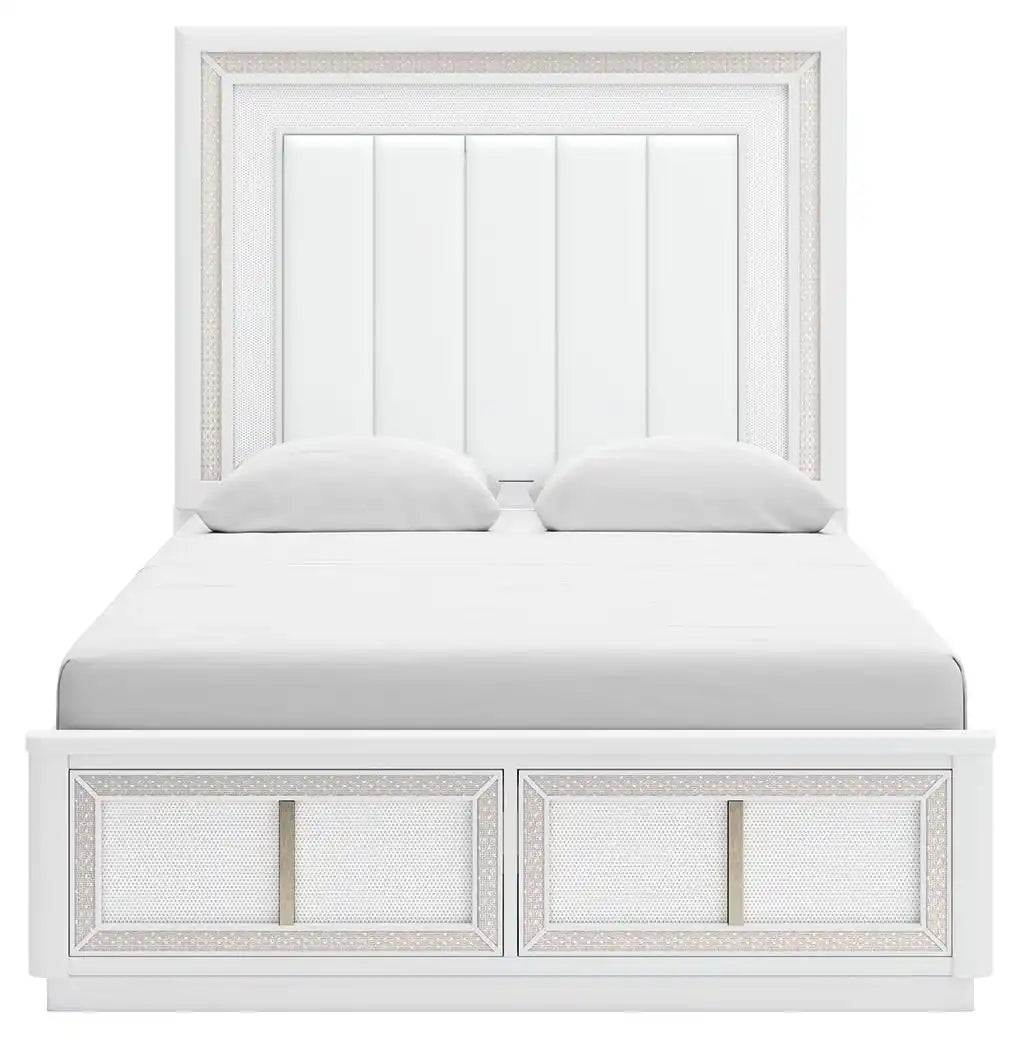 Chalanna - Upholstered Storage Bed - Best Buy Furniture