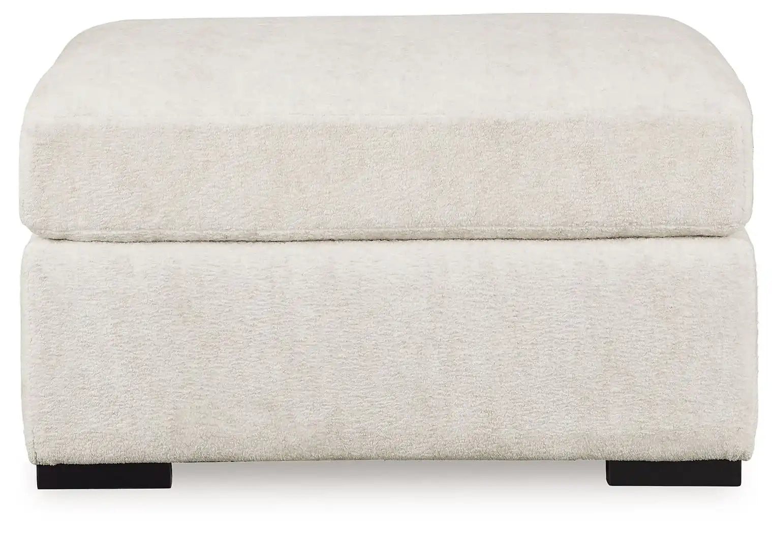 Chessington - Oversized Accent Ottoman - Ivory - Best Buy Furniture