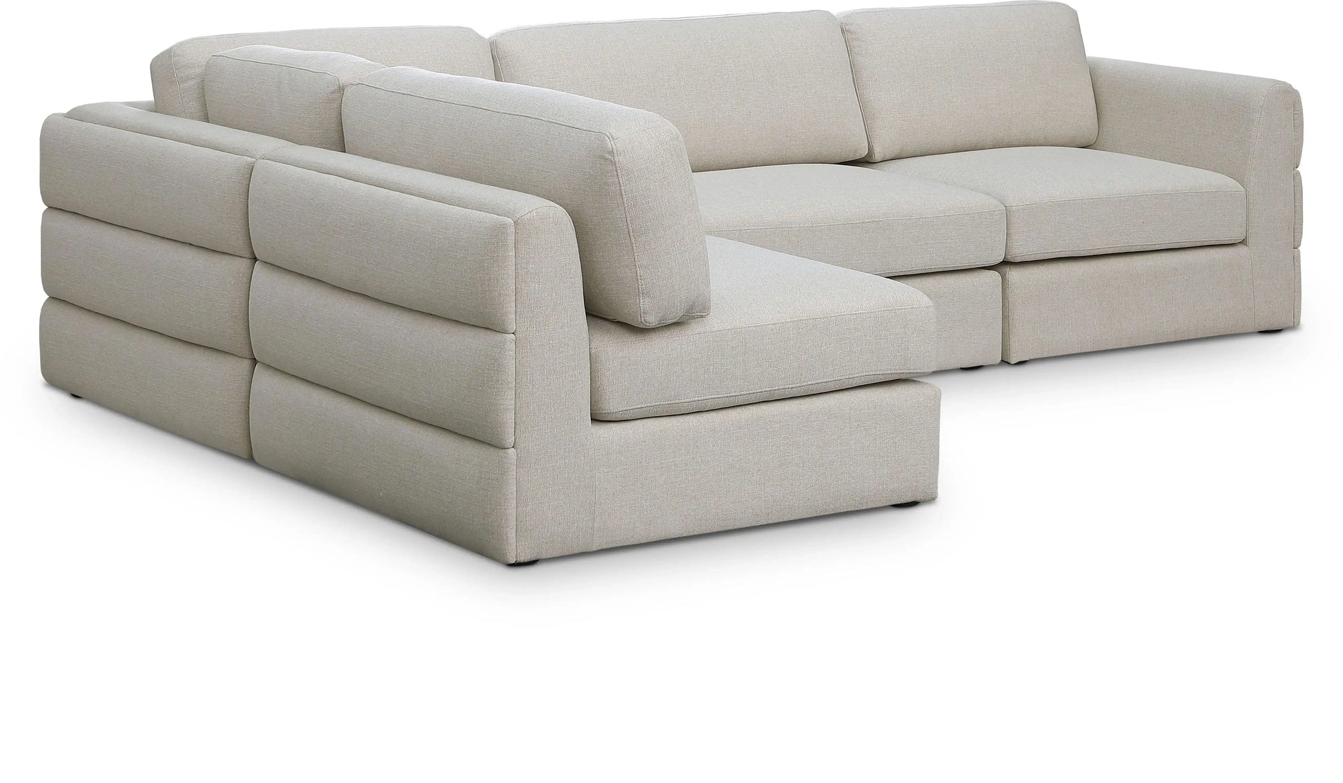 Beckham - 4 Piece Modular Sectional - Best Buy Furniture