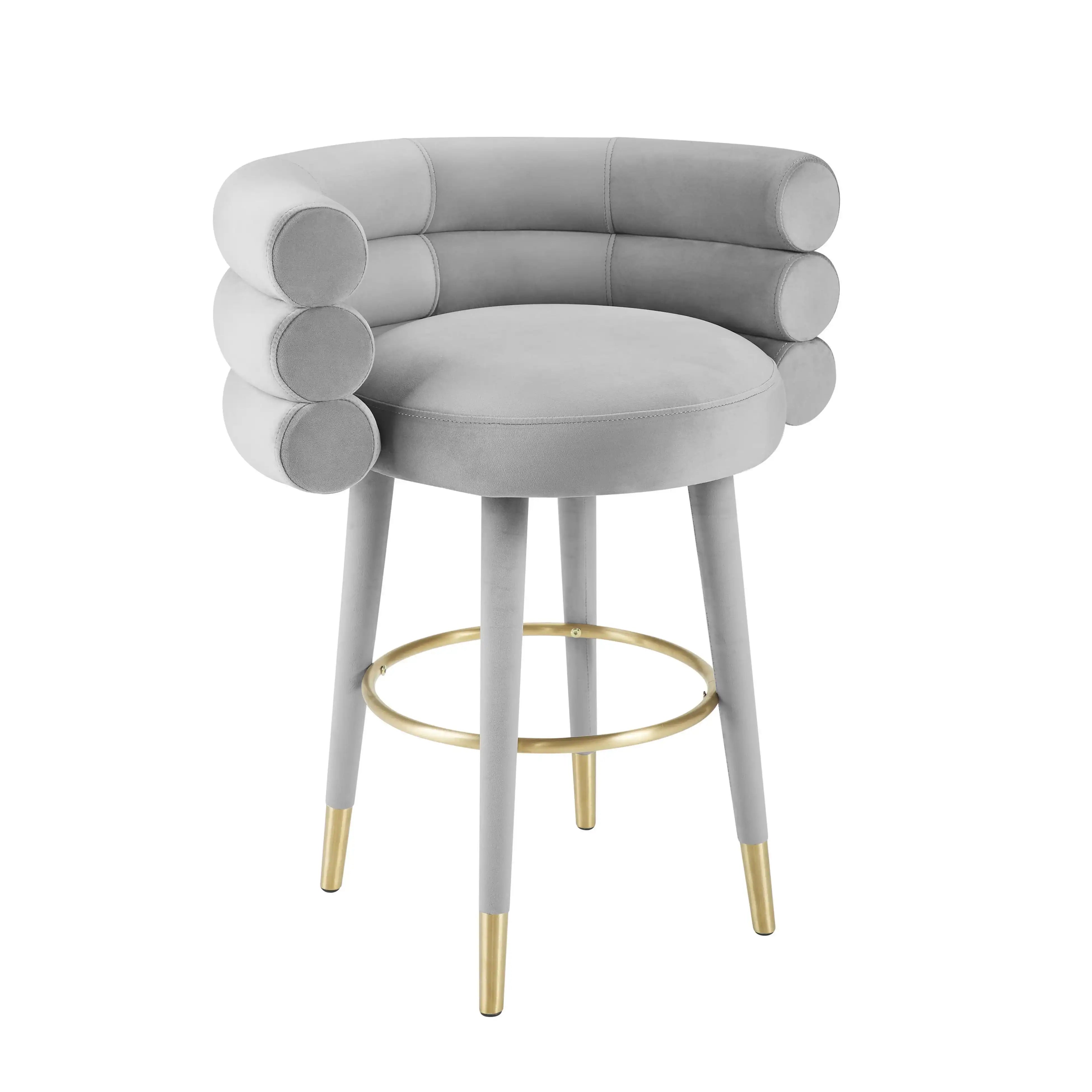 Betty - Velvet Barstool - Best Buy Furniture