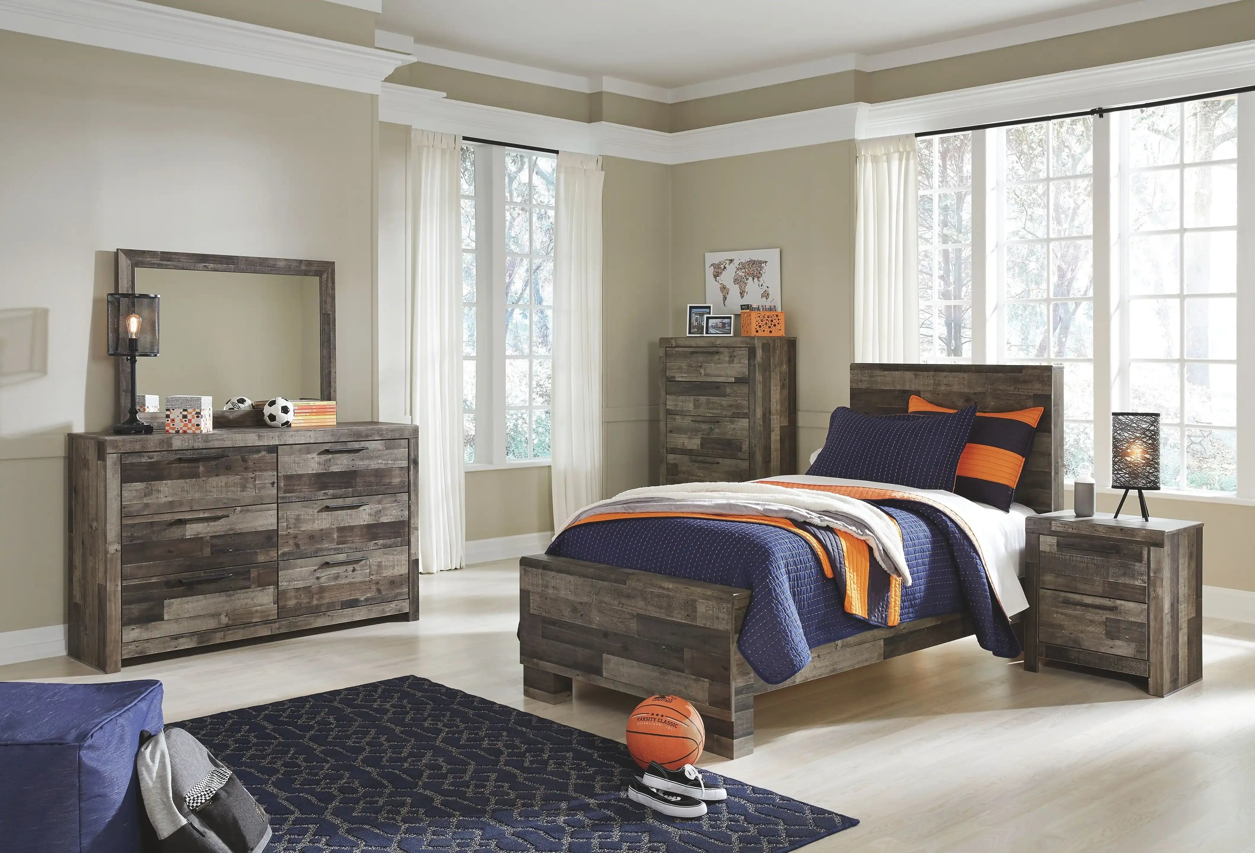 Derekson - Youth Panel Bedroom Set - Best Buy Furniture
