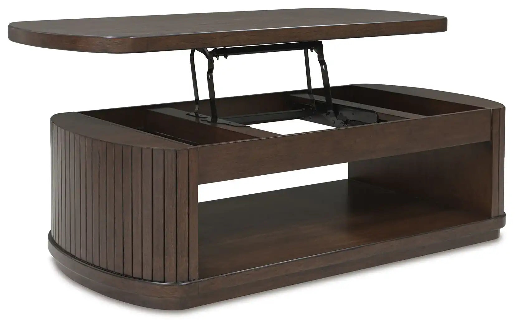 Korestone - Lift Top Cocktail Table - Dark Brown - Best Buy Furniture