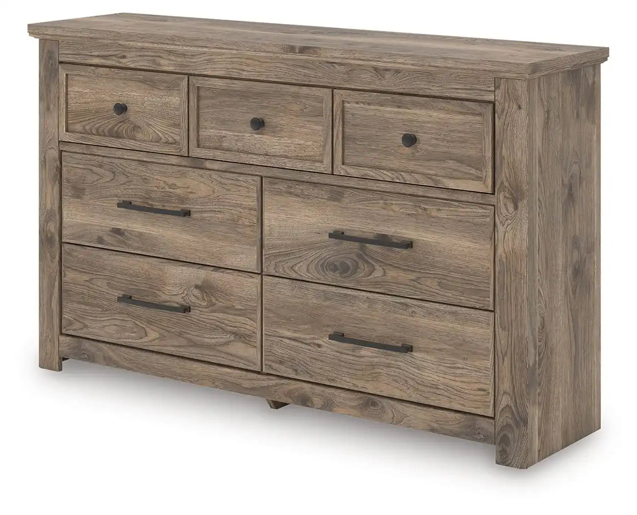 Rusticott - Seven Drawer Dresser - Best Buy Furniture