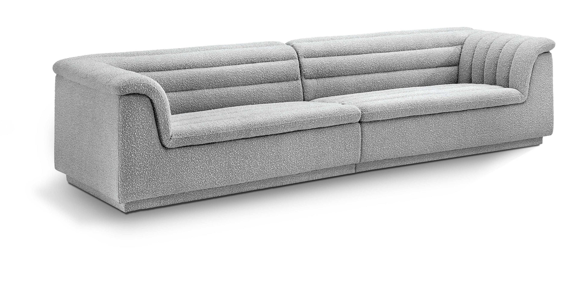 Cascade - Boucle Modular Sofa - Best Buy Furniture