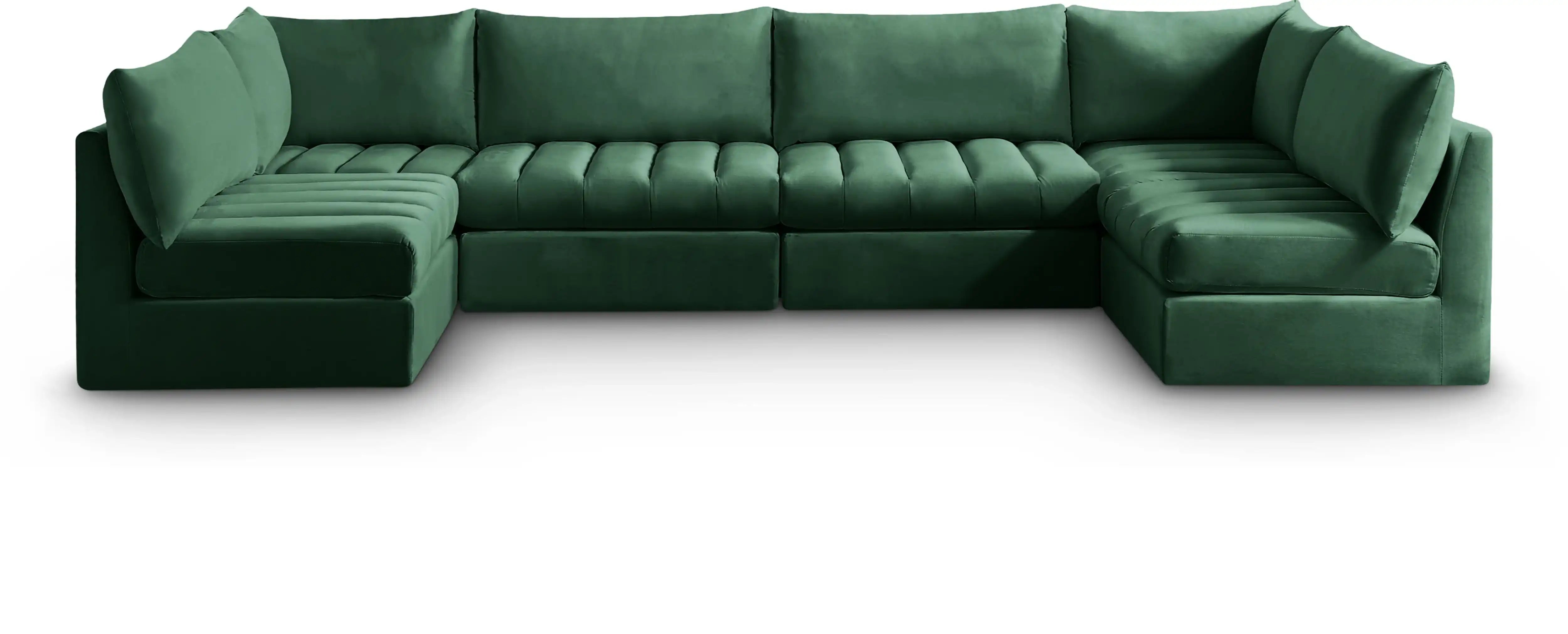 Jacob - Modular U-Shaped Sectional 6 Piece - Best Buy Furniture