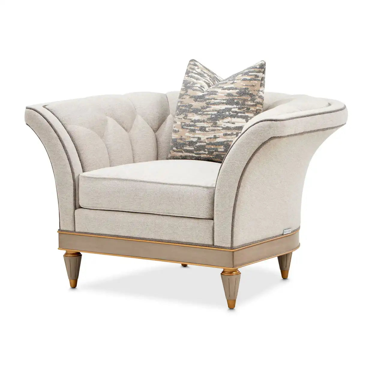 St. Charles - Matching Chair - Dove Gray - Best Buy Furniture