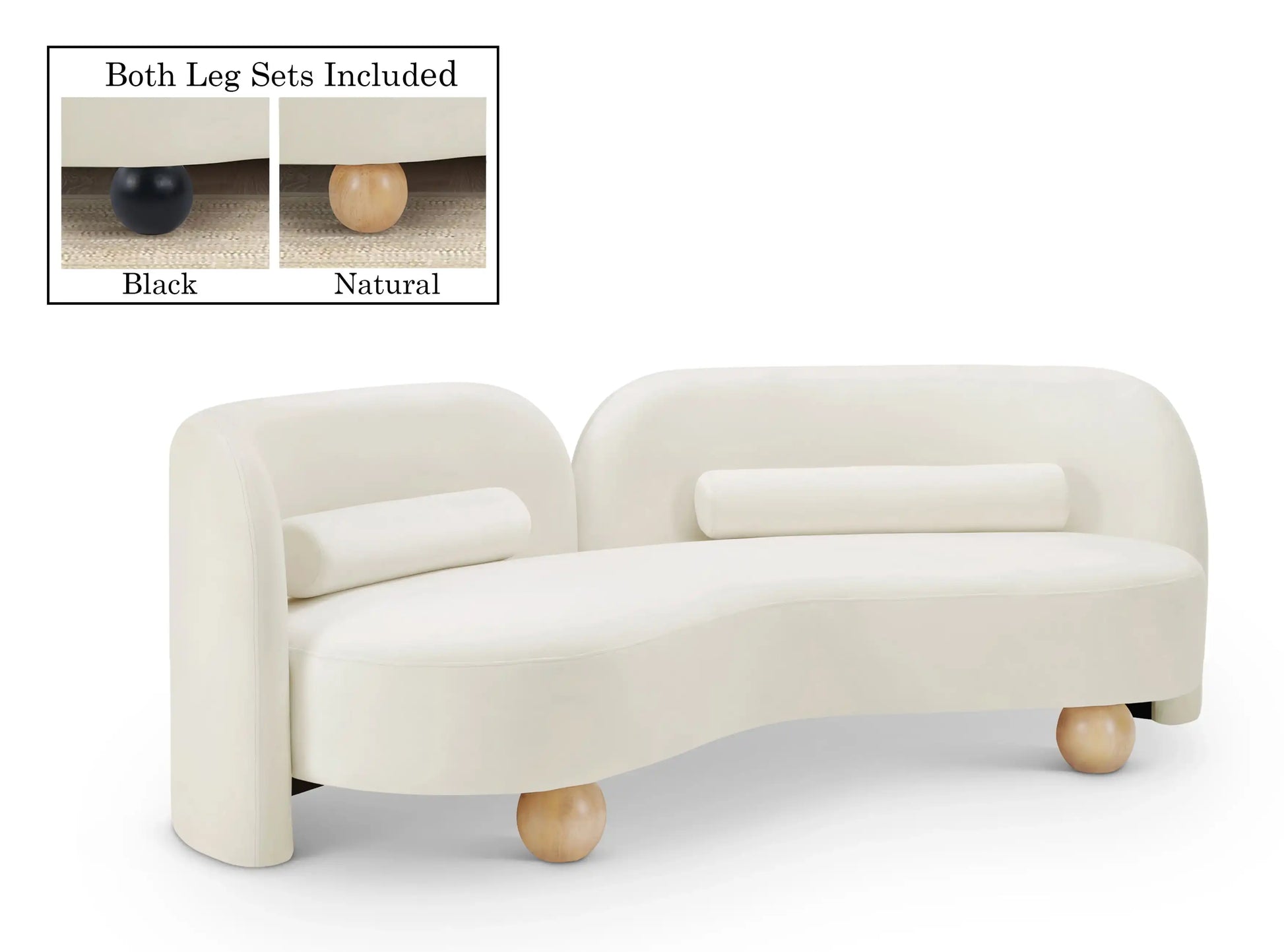 Daphne - Velvet Sofa - Best Buy Furniture