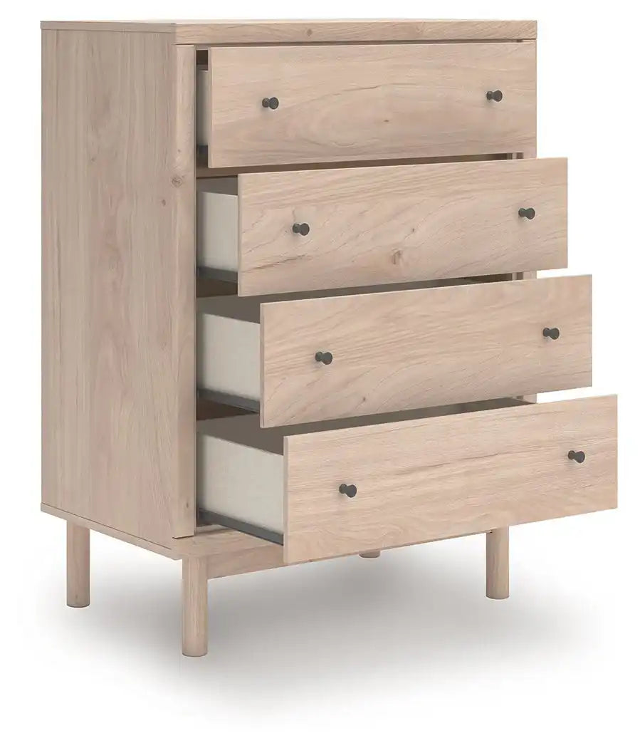 Arloster - Four Drawer Chest - Tan - Best Buy Furniture