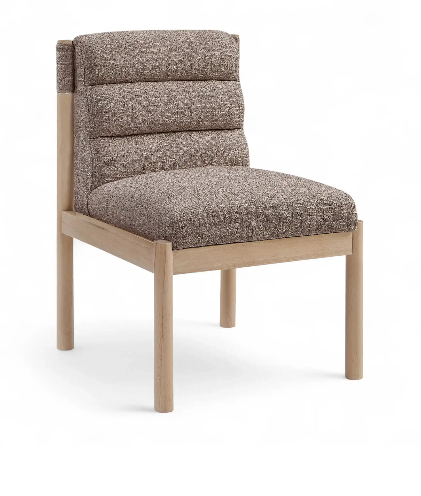 Eloura - Linen Textured Fabric Upholstered Dining Chair (Set of 2) - Best Buy Furniture