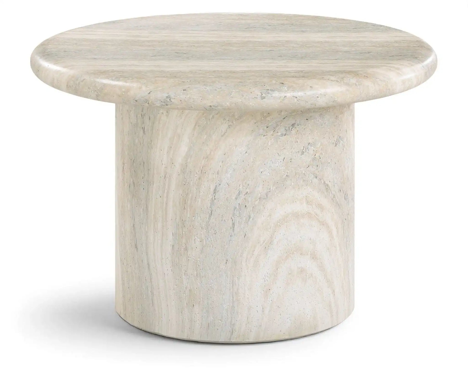 Emara - Concrete And Fiberglass Indoor / Outdoor Coffee Table - Best Buy Furniture