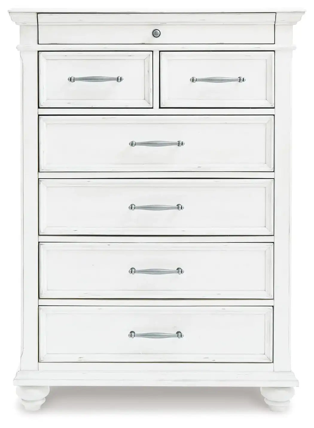 Kanwyn - Chest - Whitewash - Best Buy Furniture