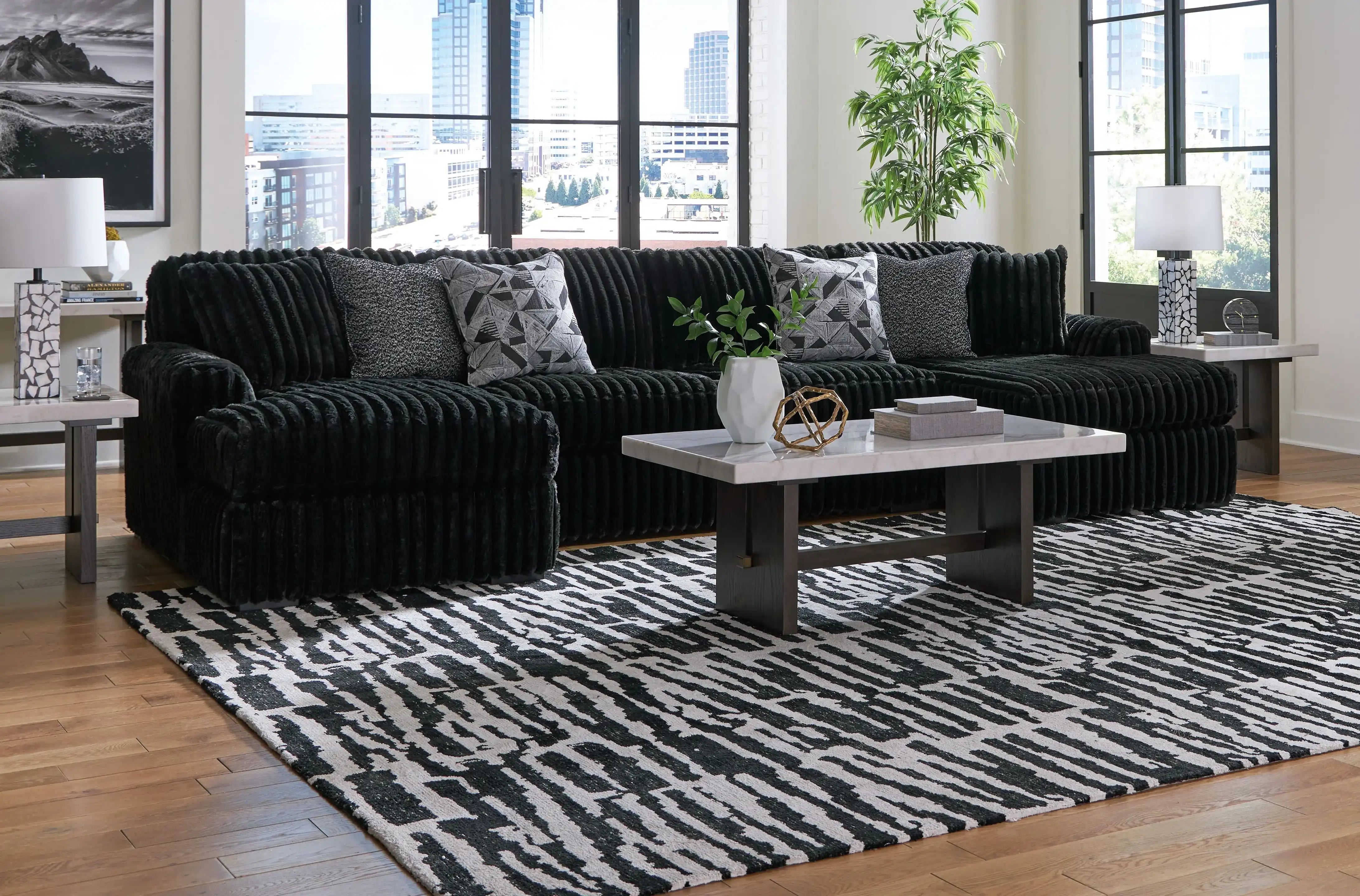 Midnight-Madness - Sectional - Best Buy Furniture