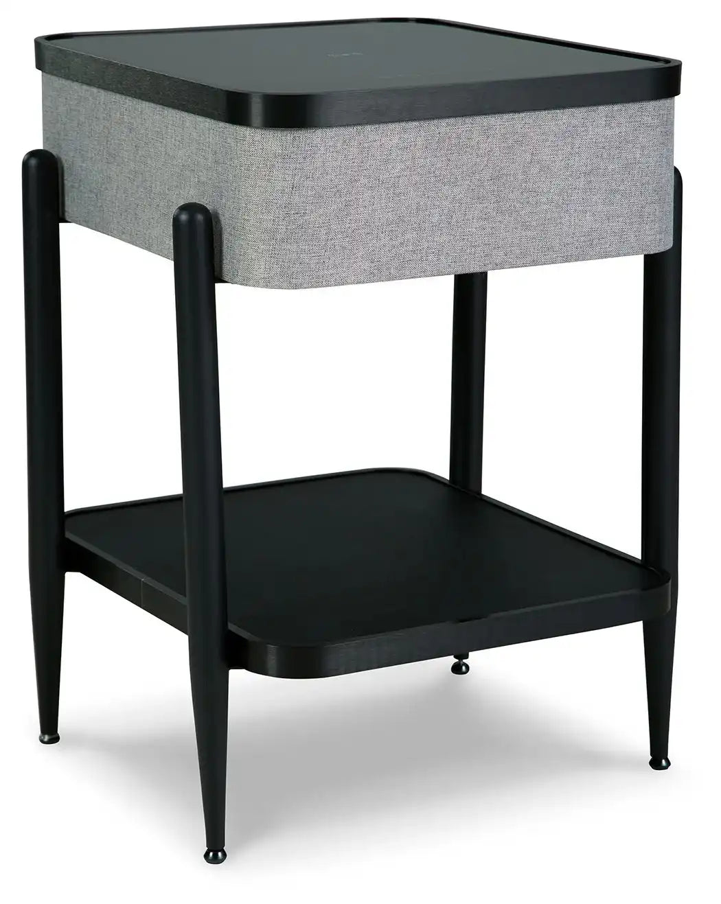Jorvalee - Accent Table with Speaker - Gray / Black - Best Buy Furniture