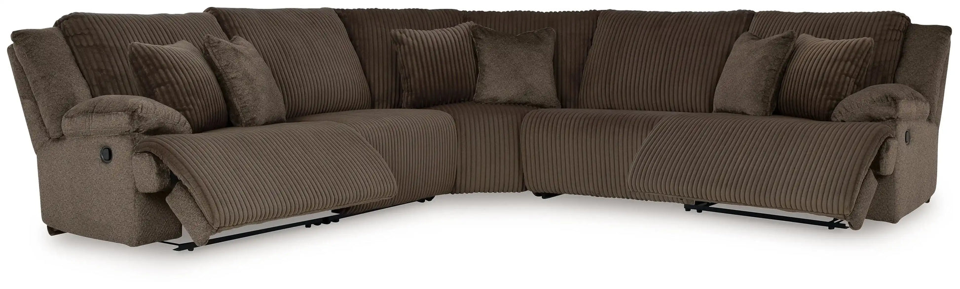 Top Tier - Reclining Sectional - Best Buy Furniture